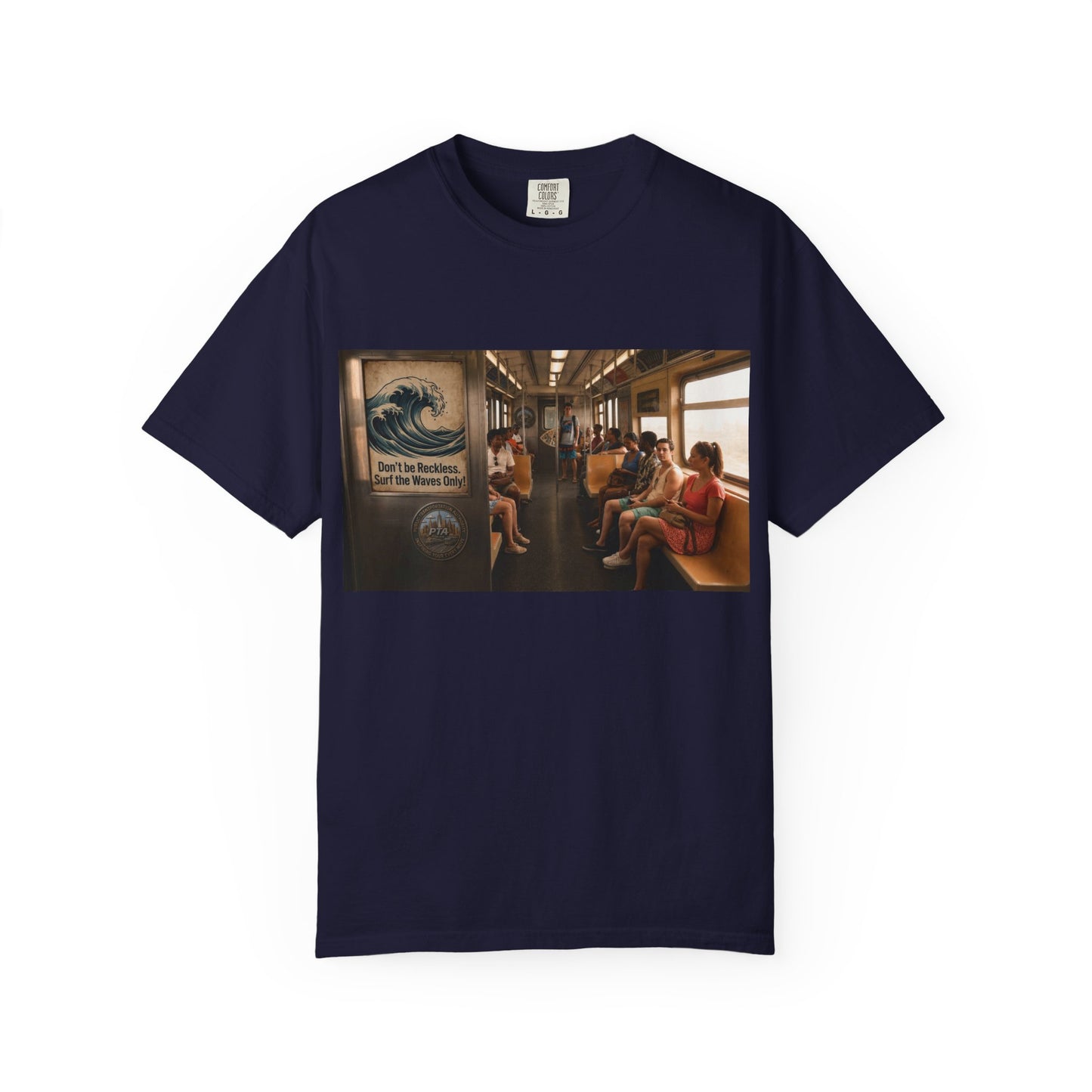 Don't Be Reckless Unisex Garment-Dyed T-shirt