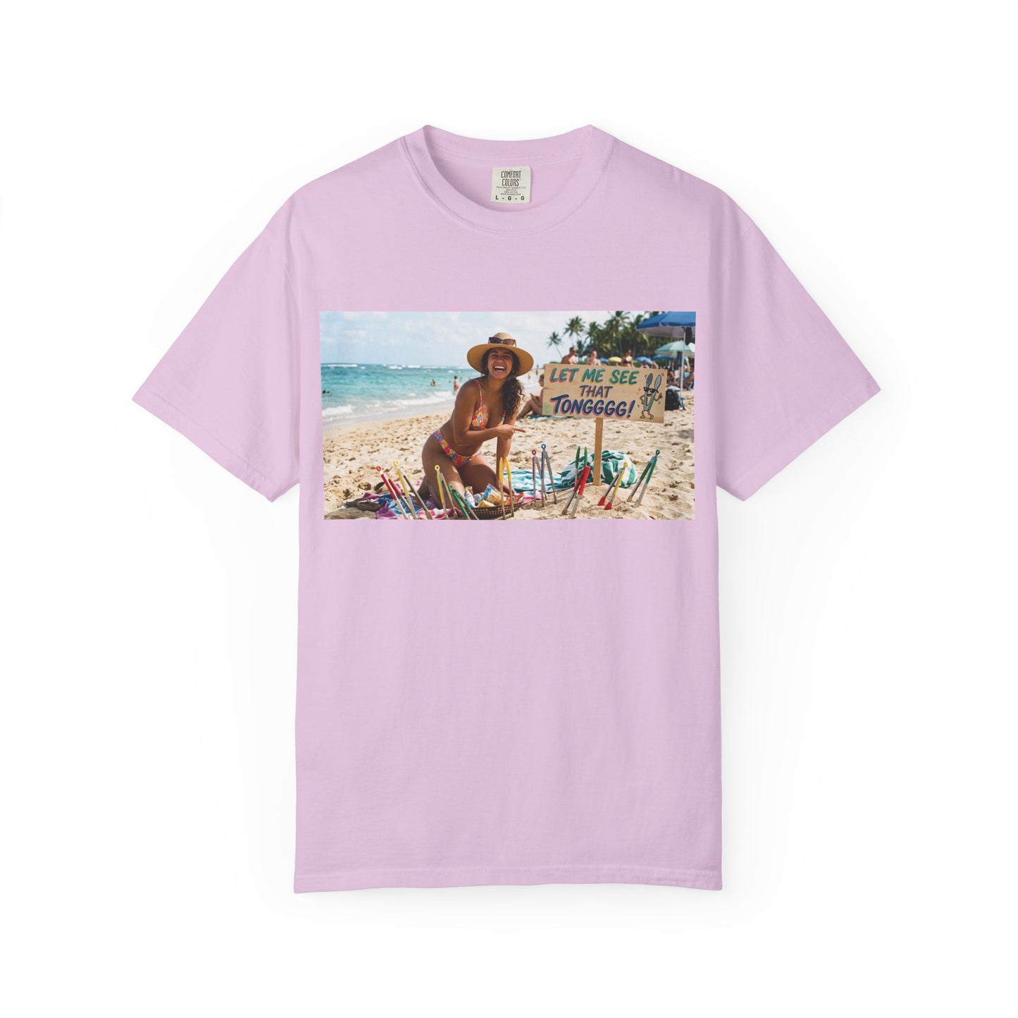 Let me see that tong Unisex Garment-Dyed T-shirt