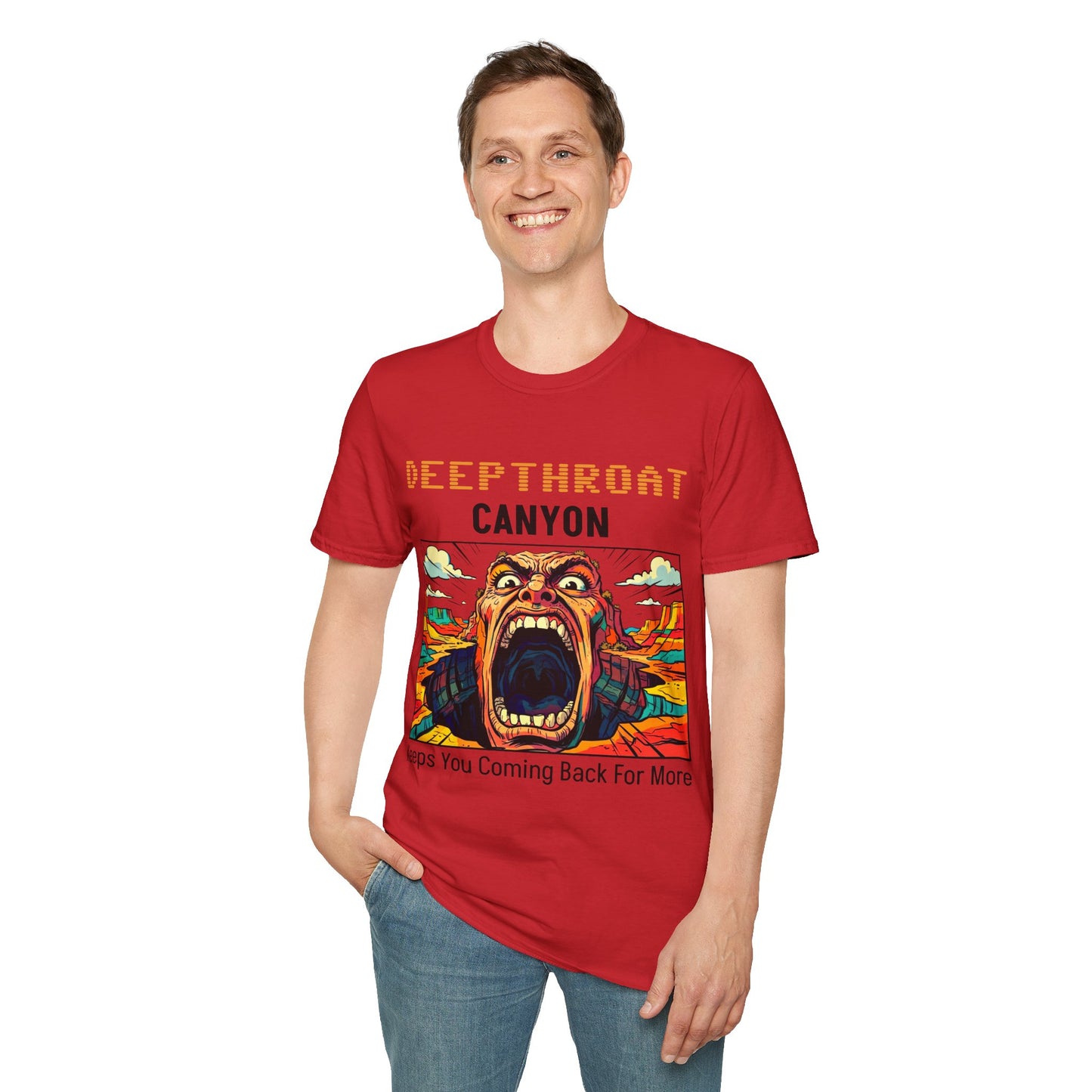 Deepthroat Canyon Unisex Softstyle T-Shirt