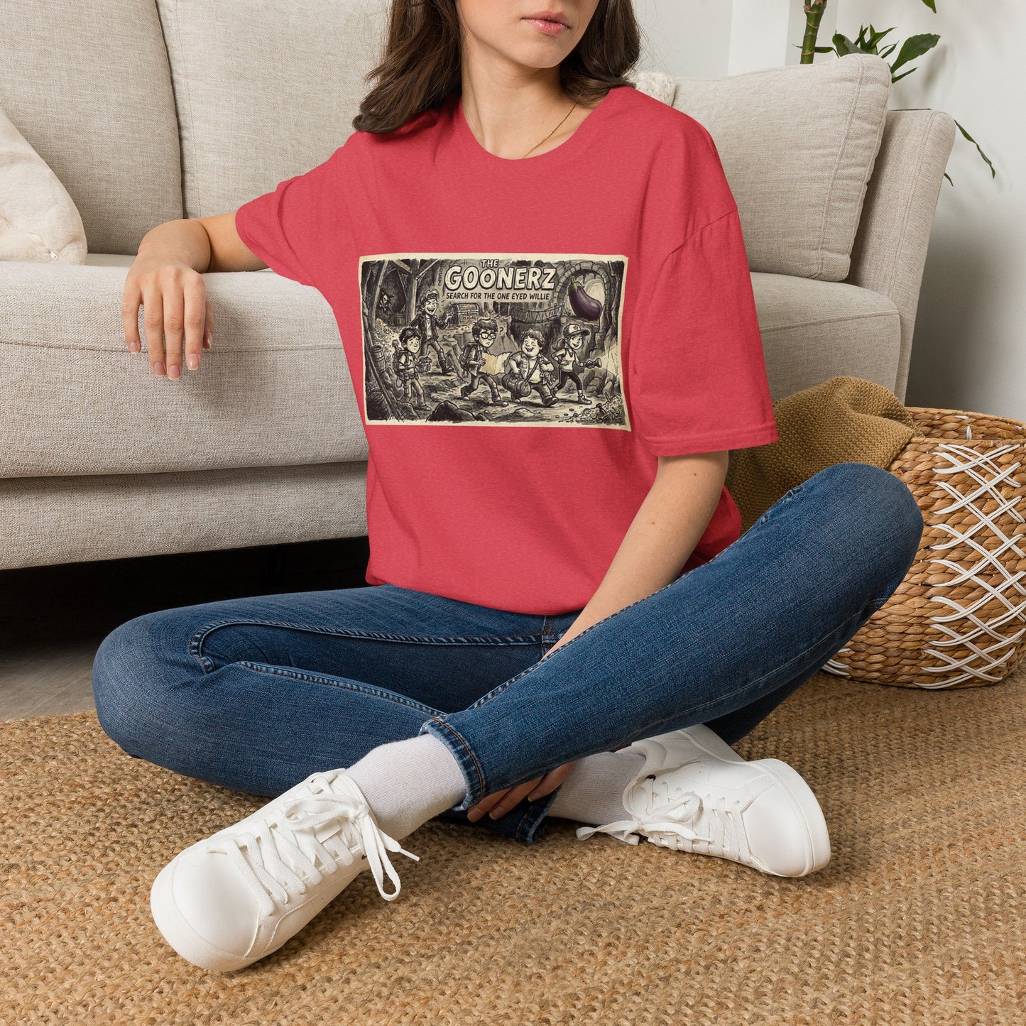 Egg plant adventures Unisex Softstyle T-Shirt