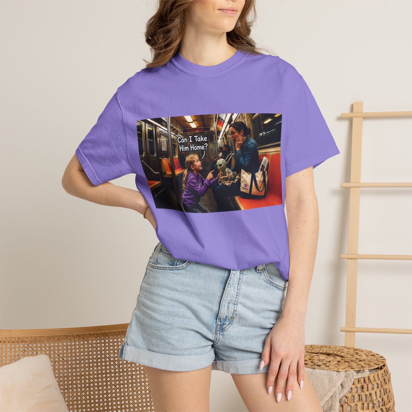 Can I Take Him Home? Unisex Garment-Dyed T-shirt