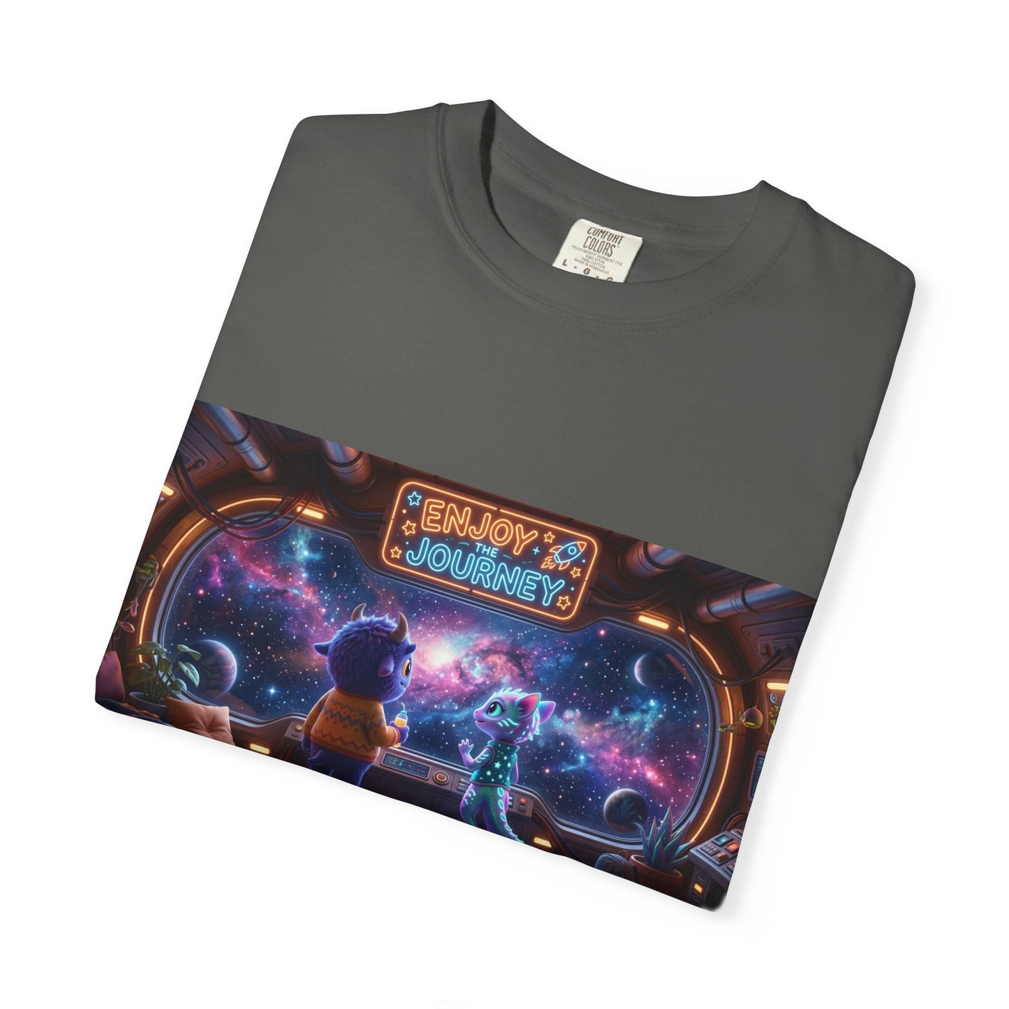 Enjoy the journey Unisex Garment-Dyed T-shirt
