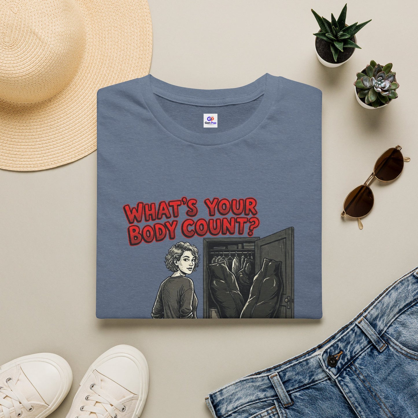 Body Count Funny Adult Humor Softstyle Tee — Gag Gift for Him or Her