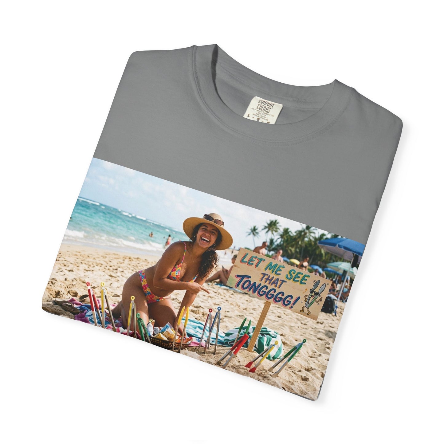 Let me see that tong Unisex Garment-Dyed T-shirt