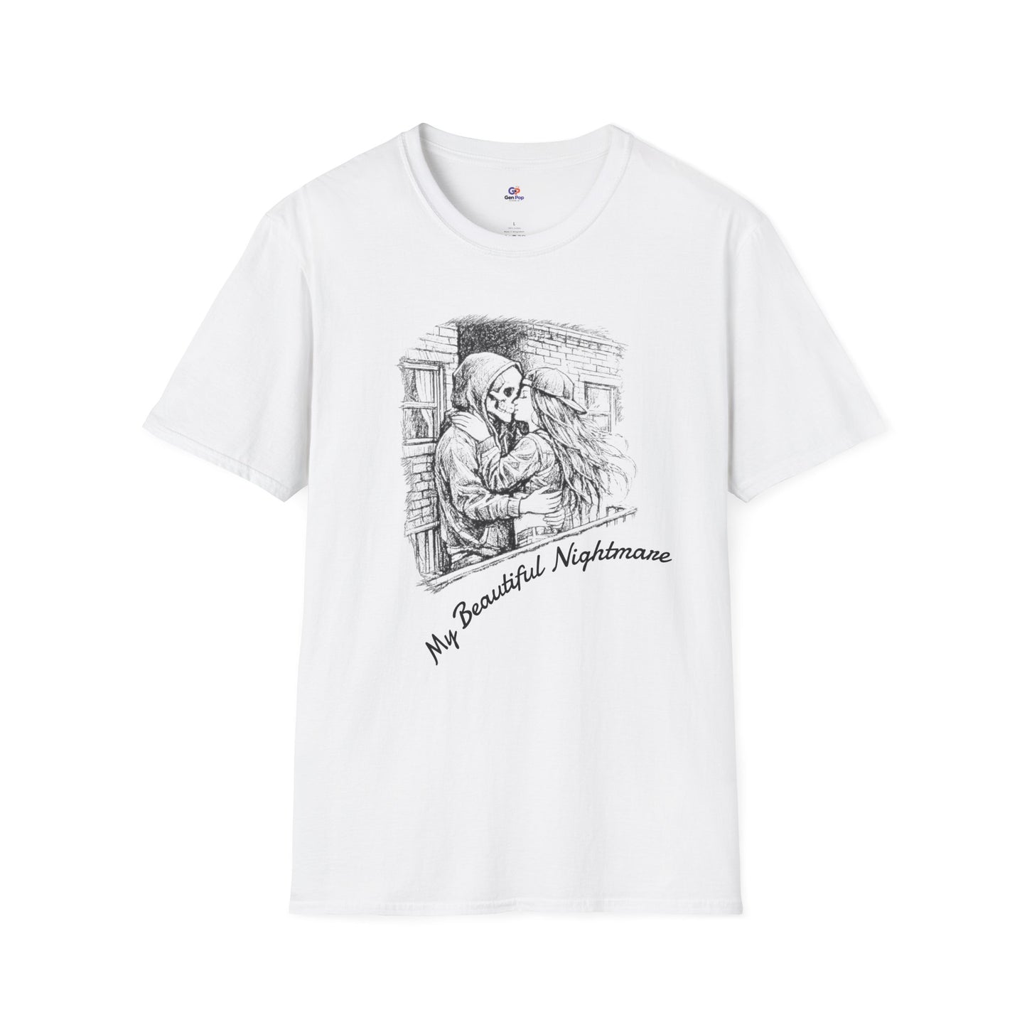 My Beautiful Nightmare Graphic Softstyle Tee — Unique Gift for Him or Her