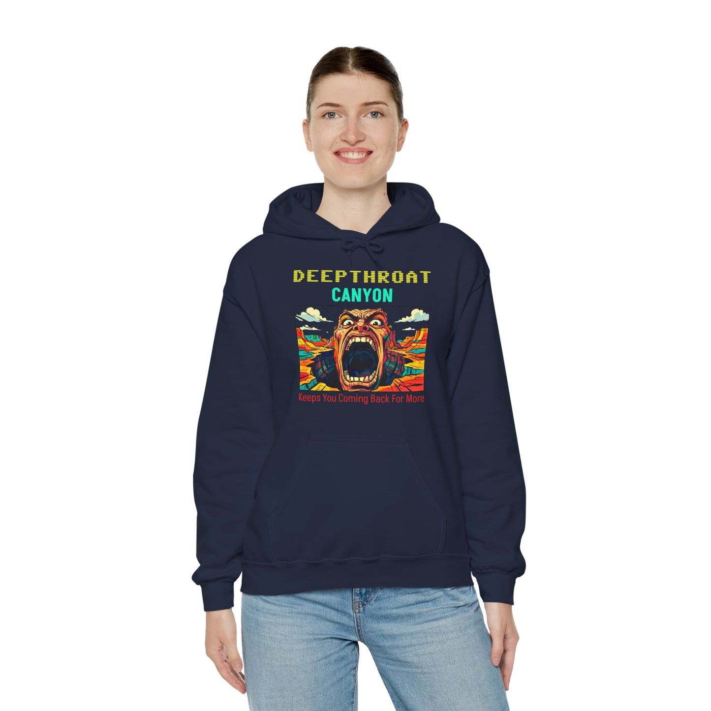 Deepthroat Canyon Unisex Heavy Blend™ Hooded Sweatshirt