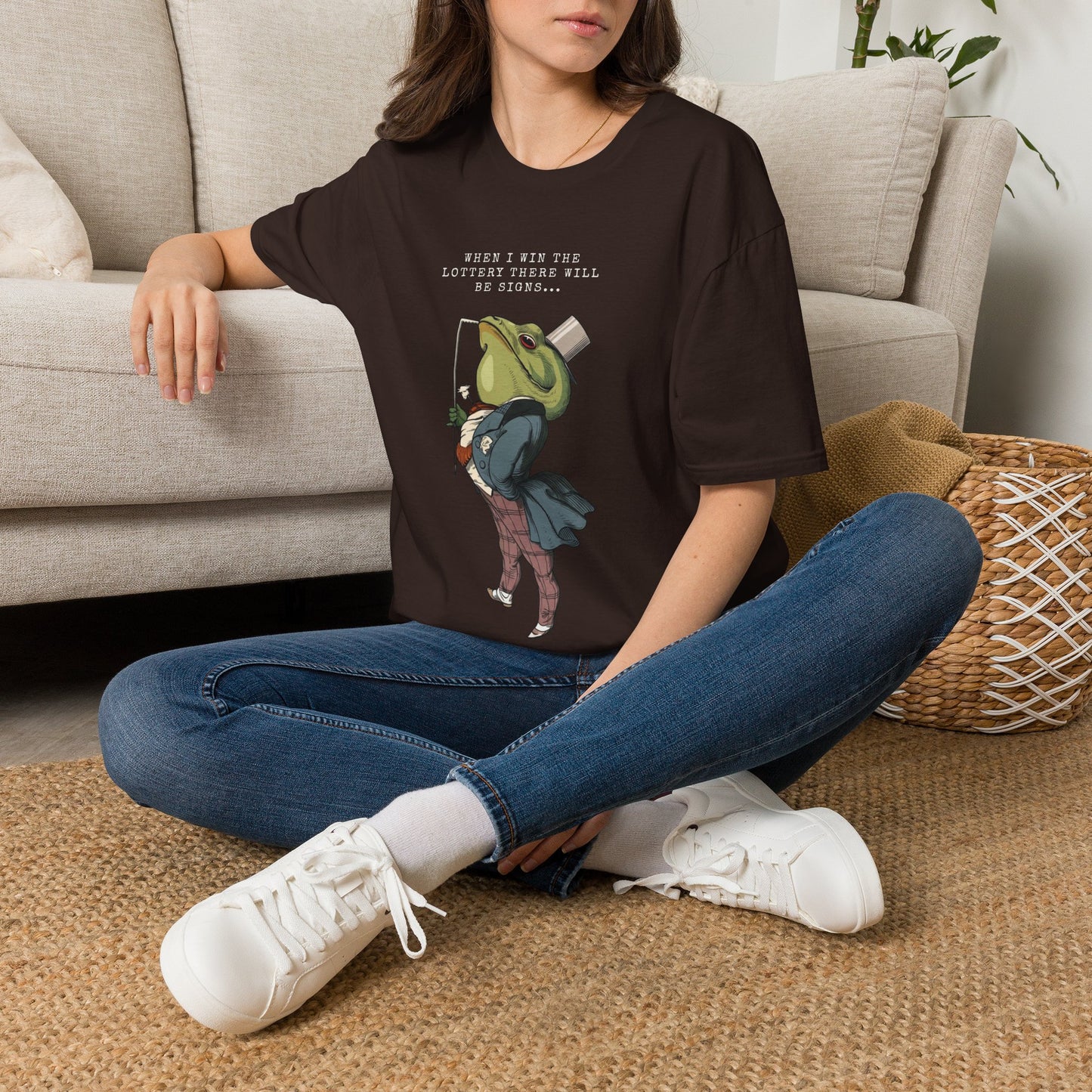 When I win the lottery Unisex Softstyle T-Shirt