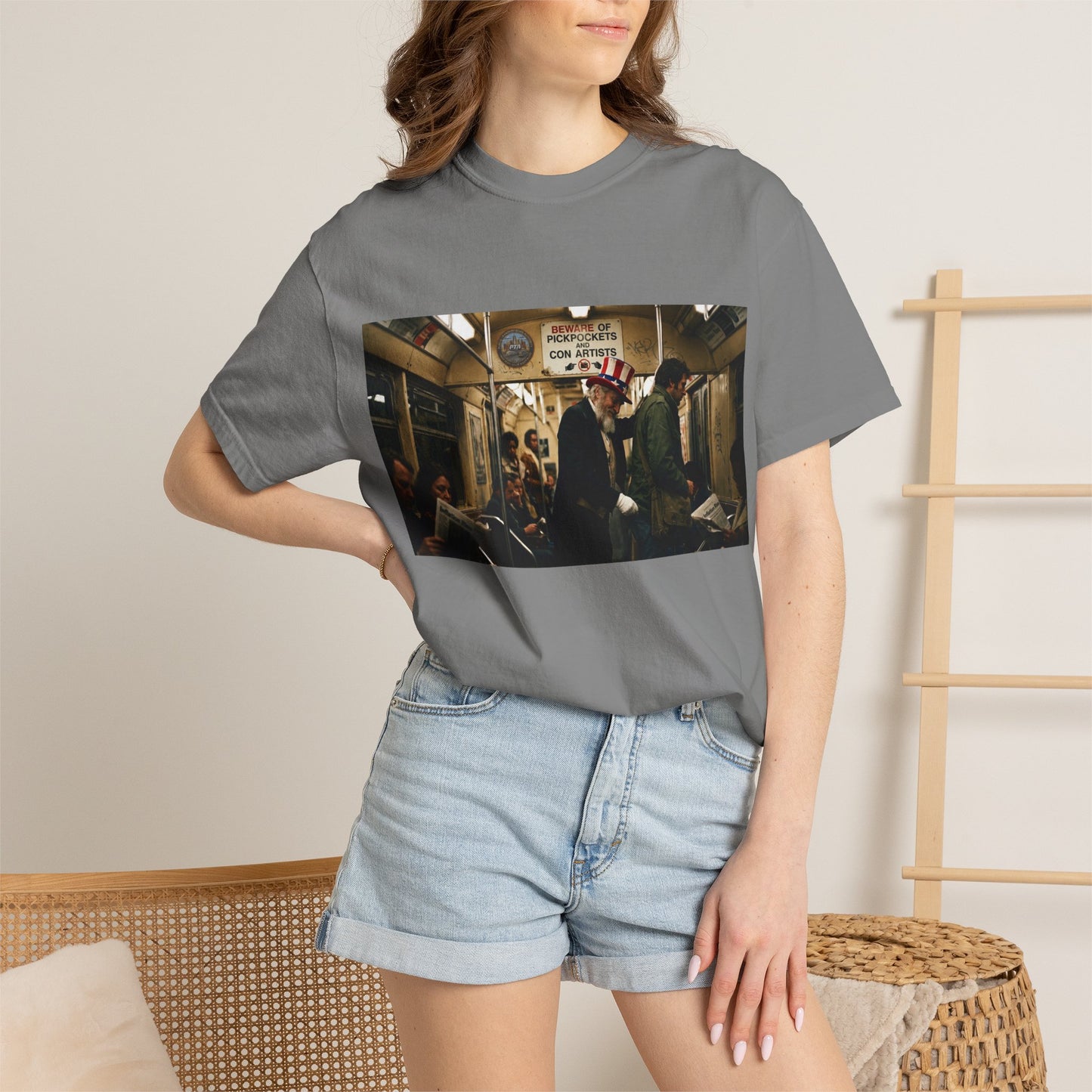 Pickpocket Unisex Garment-Dyed T-shirt