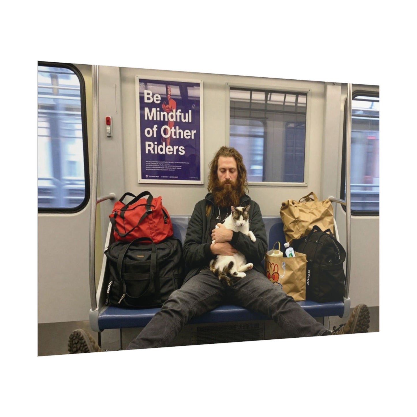 Be Mindful Rolled Posters