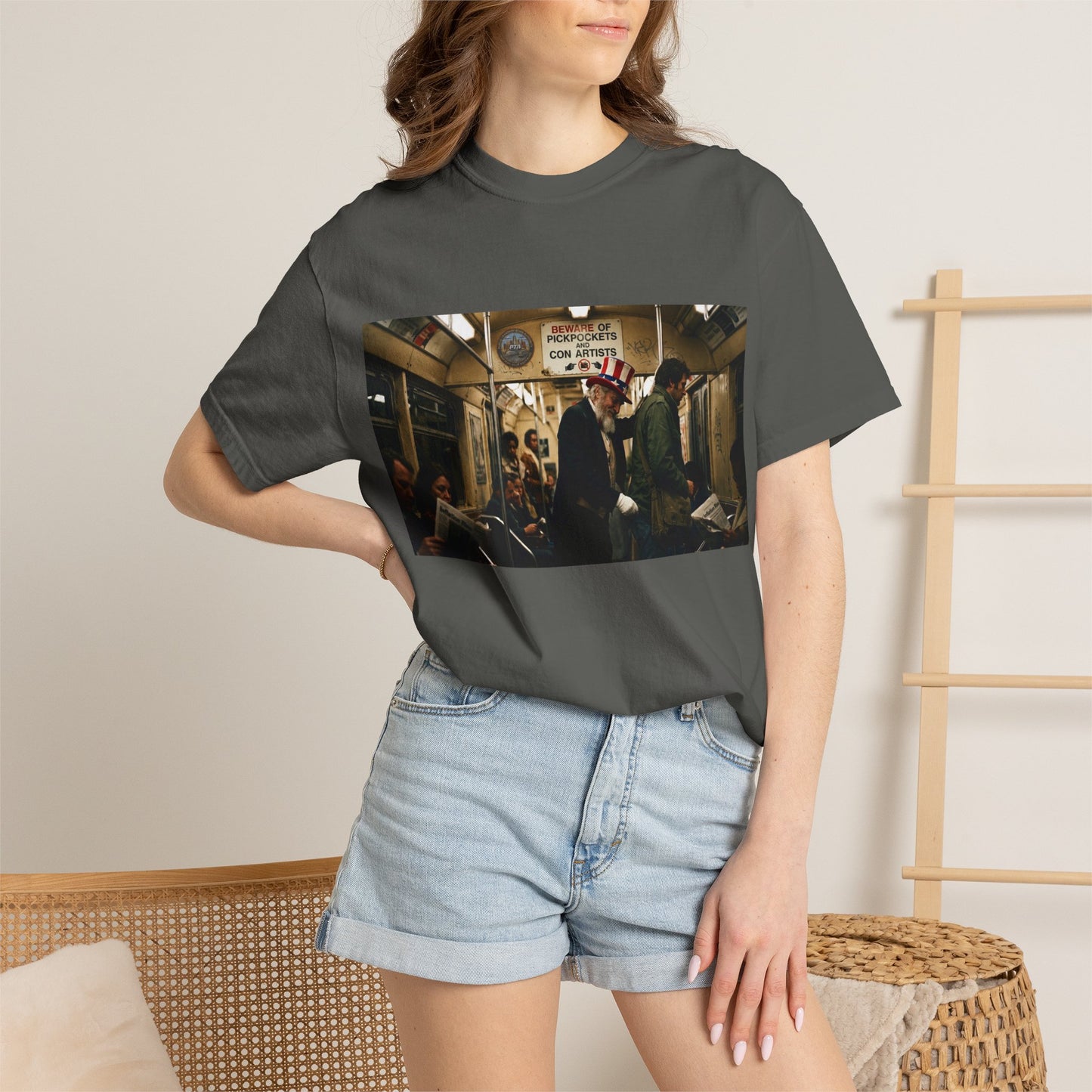 Pickpocket Unisex Garment-Dyed T-shirt