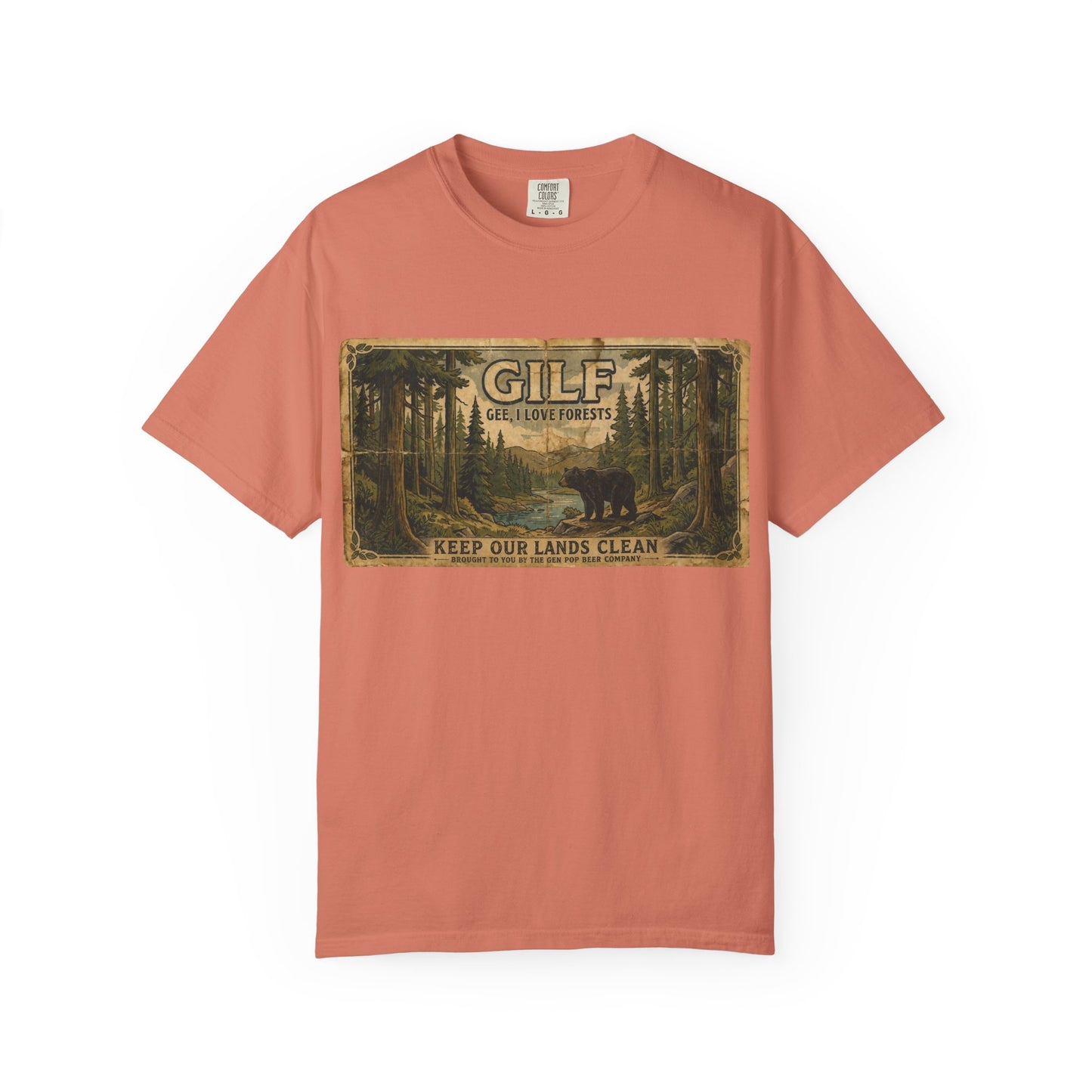 GILF Bear Unisex Garment-Dyed T-shirt