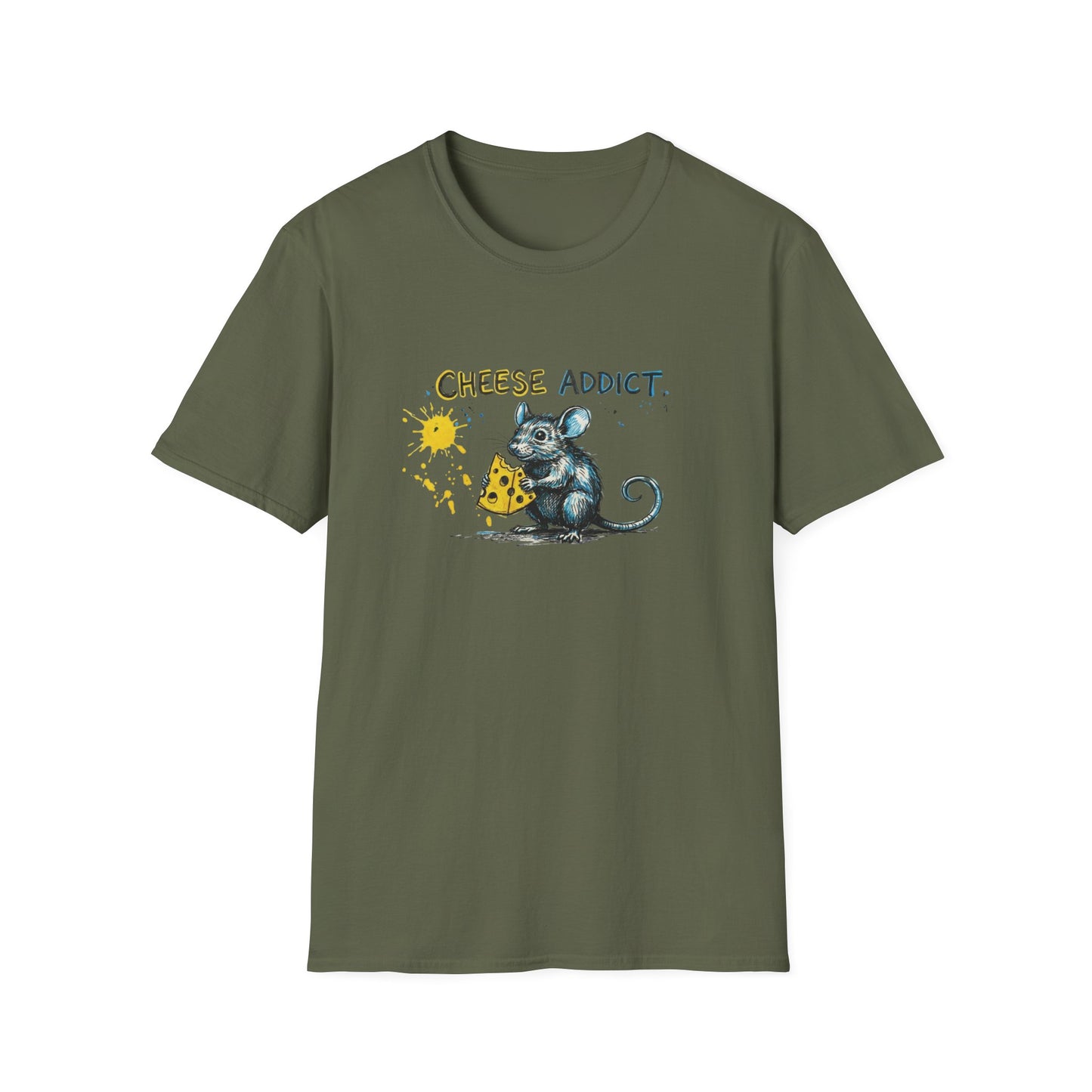 Cheese addict Unisex Softstyle T-Shirt