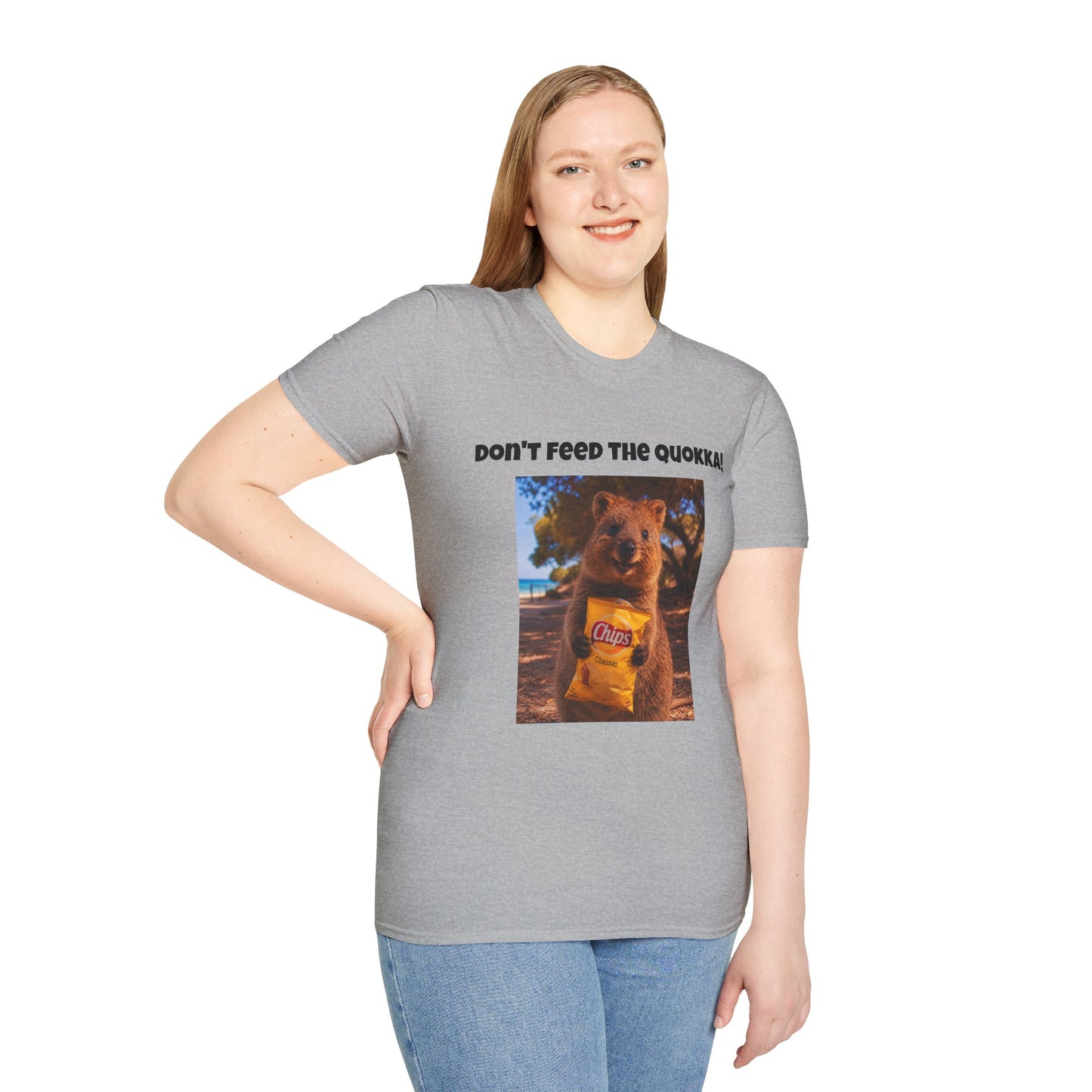 Quokka Funny Graphic Softstyle Tee — Unique Animal Lover Gift