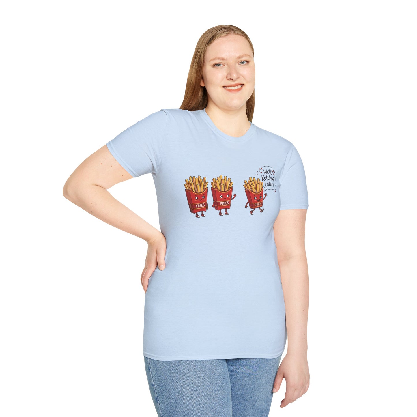 Ketchup later Unisex Softstyle T-Shirt