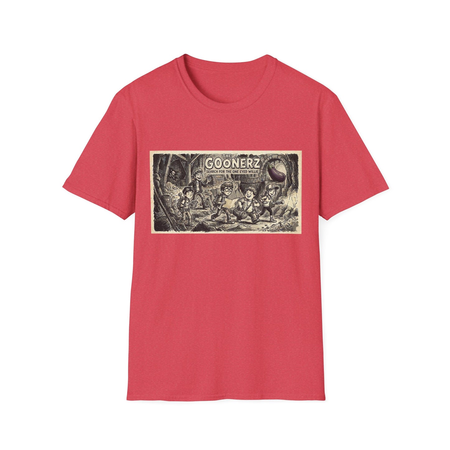 Egg plant adventures Unisex Softstyle T-Shirt