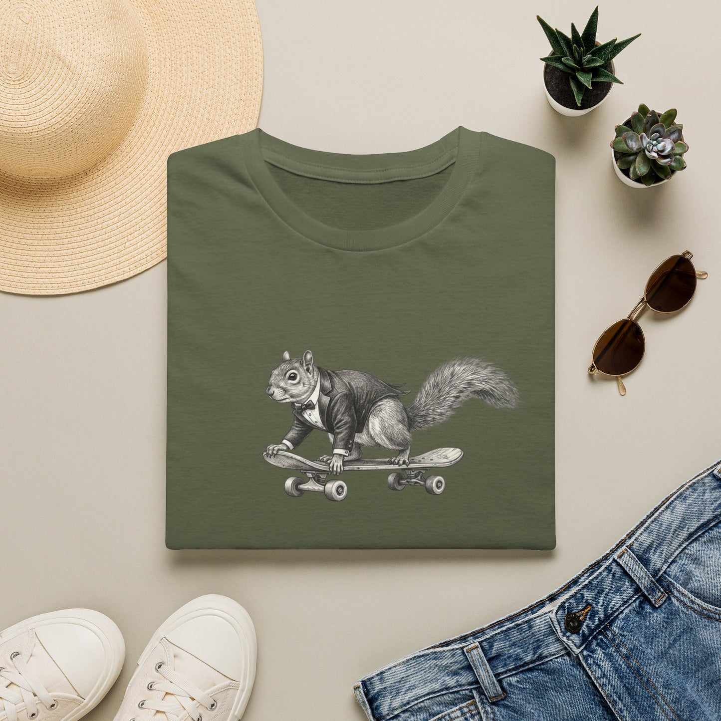 Fancy skater boy Unisex Softstyle T-Shirt