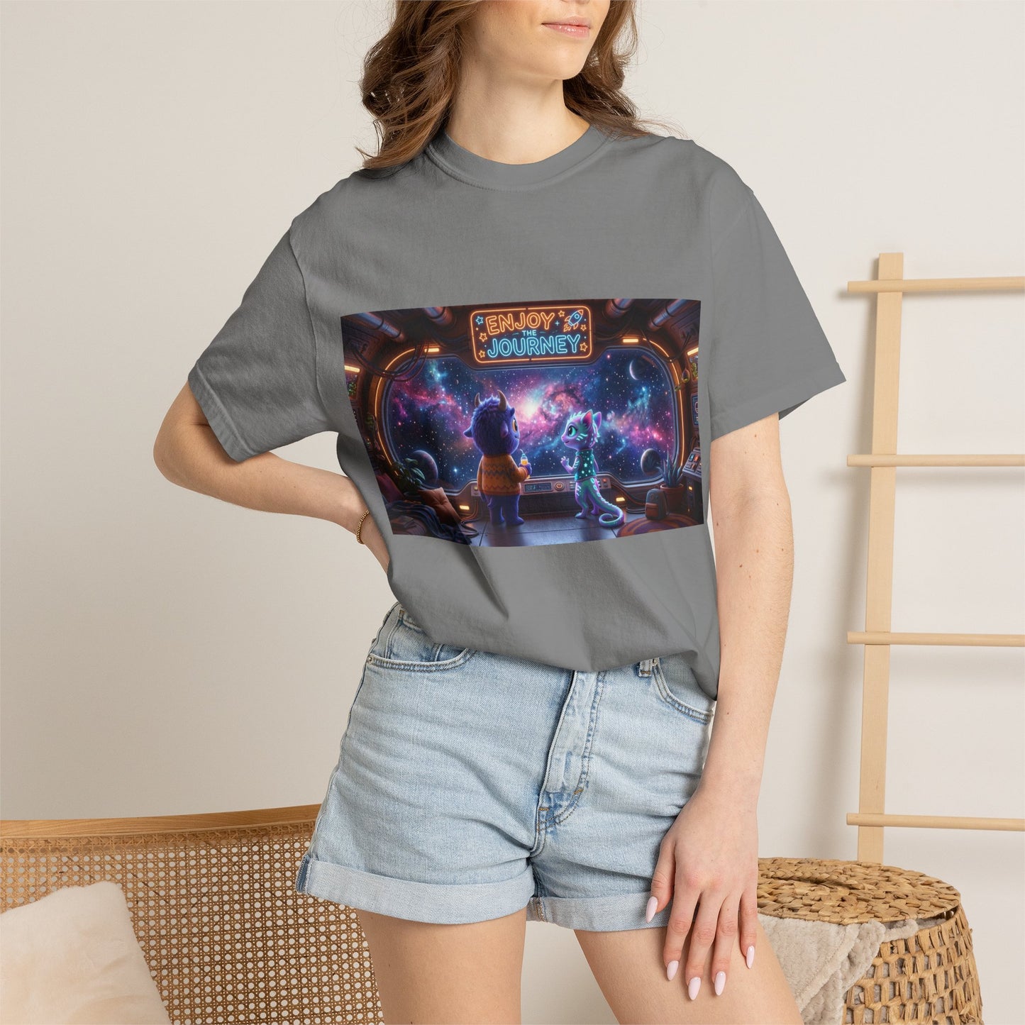 Enjoy the journey Unisex Garment-Dyed T-shirt