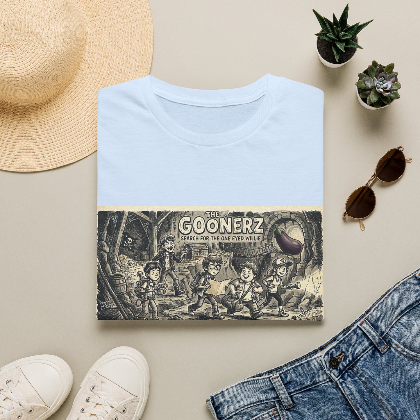 Egg plant adventures Unisex Softstyle T-Shirt
