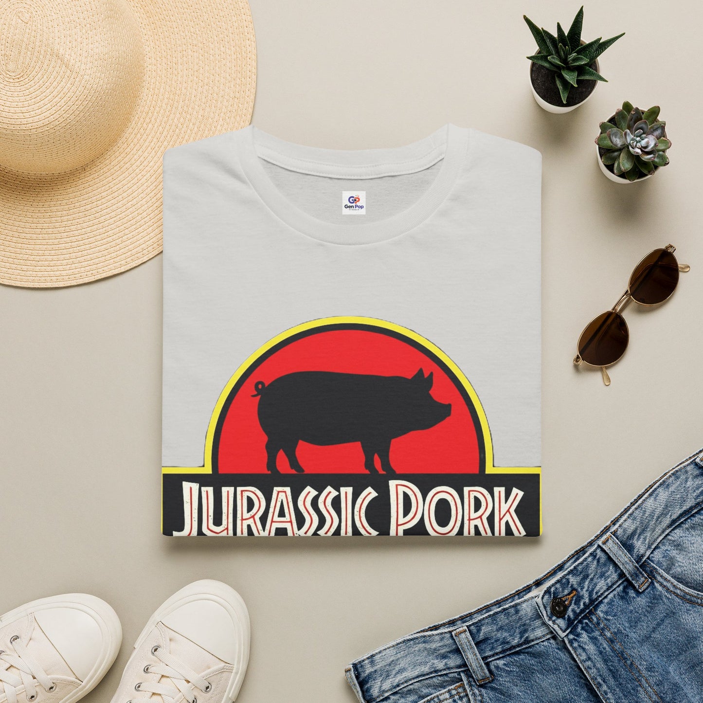 Jurrasic Pork Unisex Softstyle T-Shirt