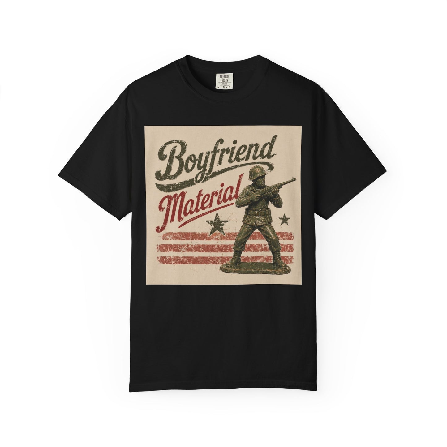 Boyfriend Material Unisex Garment-Dyed T-shirt
