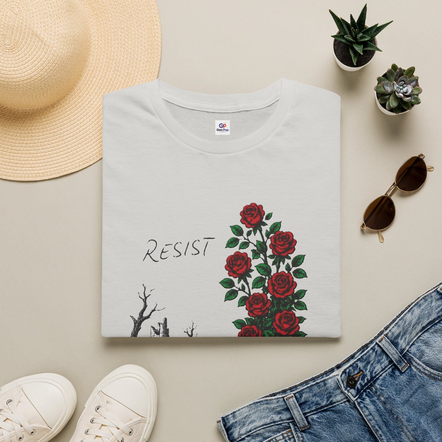 Resist Unisex Softstyle T-Shirt