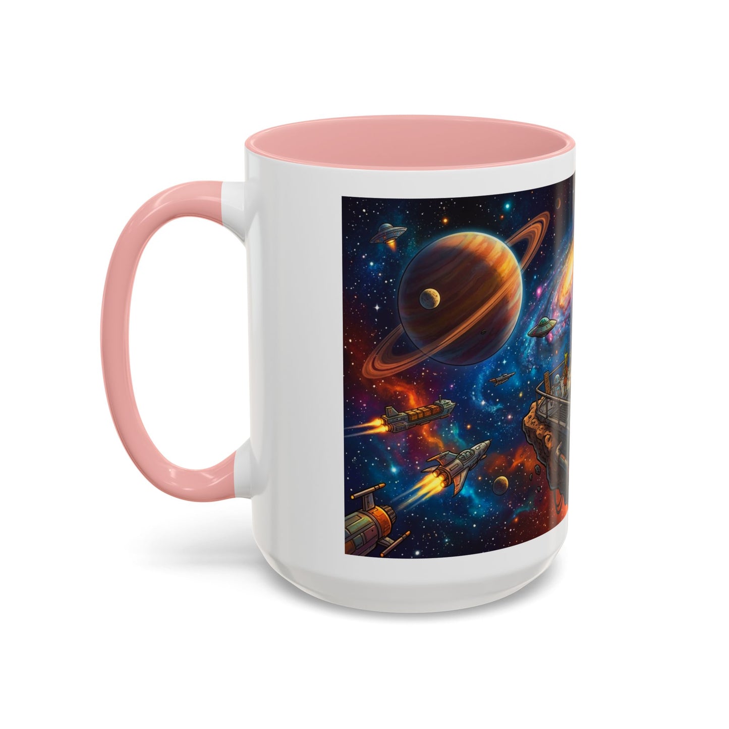 Coffee Is Out of This World Funny Accent Coffee Mug — Unique Gift for Coffee Lovers