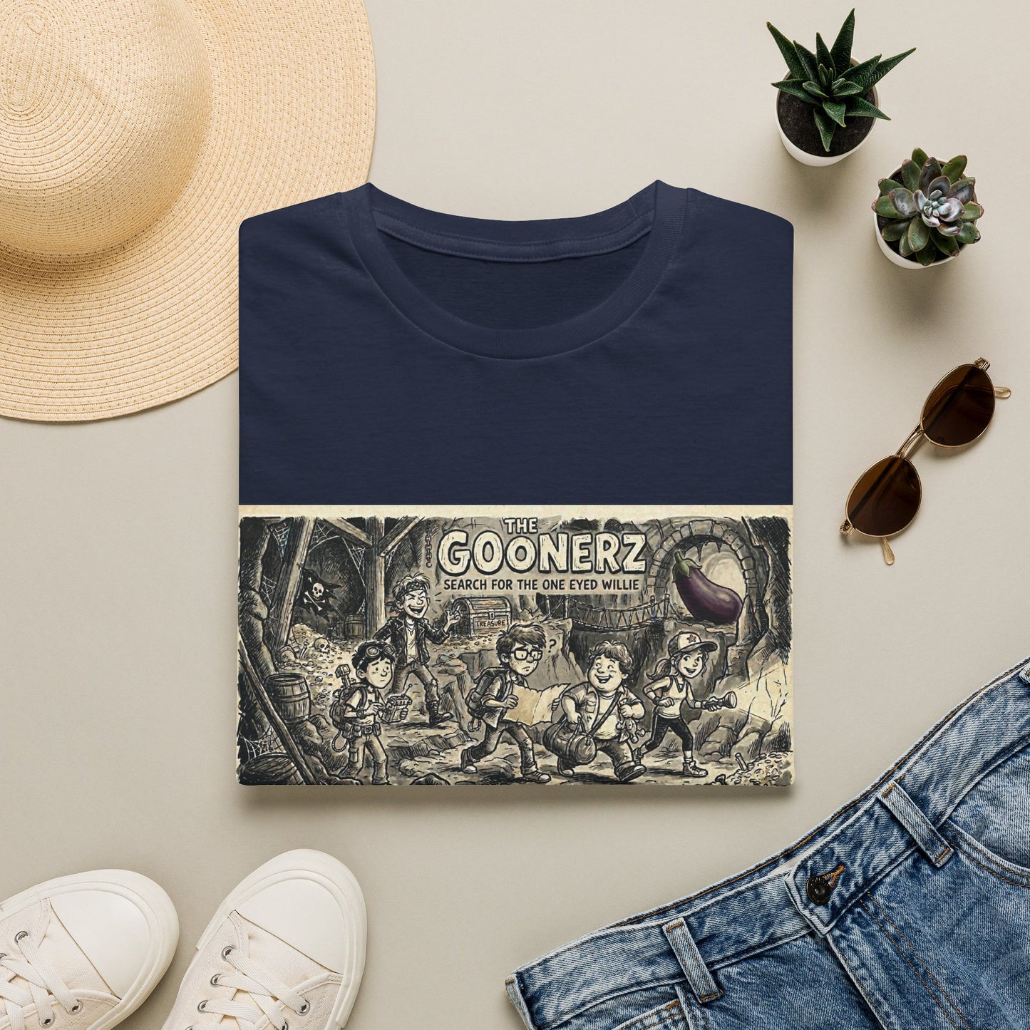 Egg plant adventures Unisex Softstyle T-Shirt