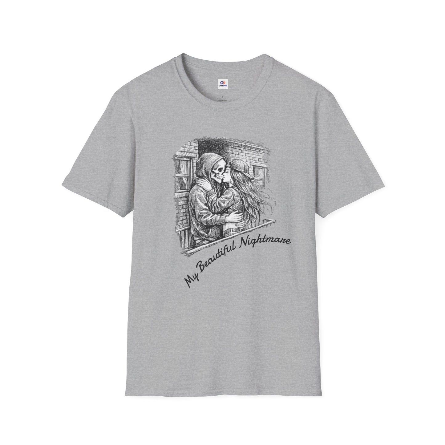 My Beautiful Nightmare Graphic Softstyle Tee — Unique Gift for Him or Her