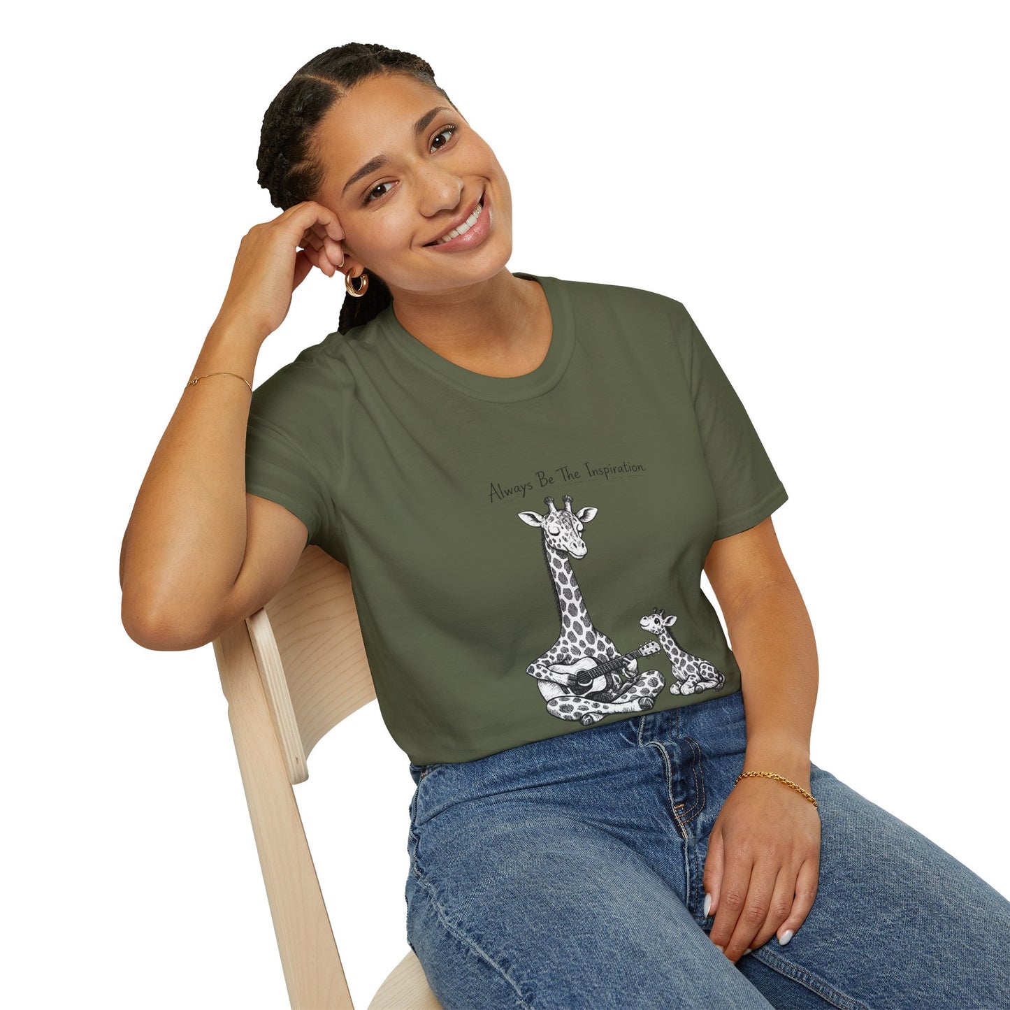 Always be the inspiration Unisex Softstyle T-Shirt