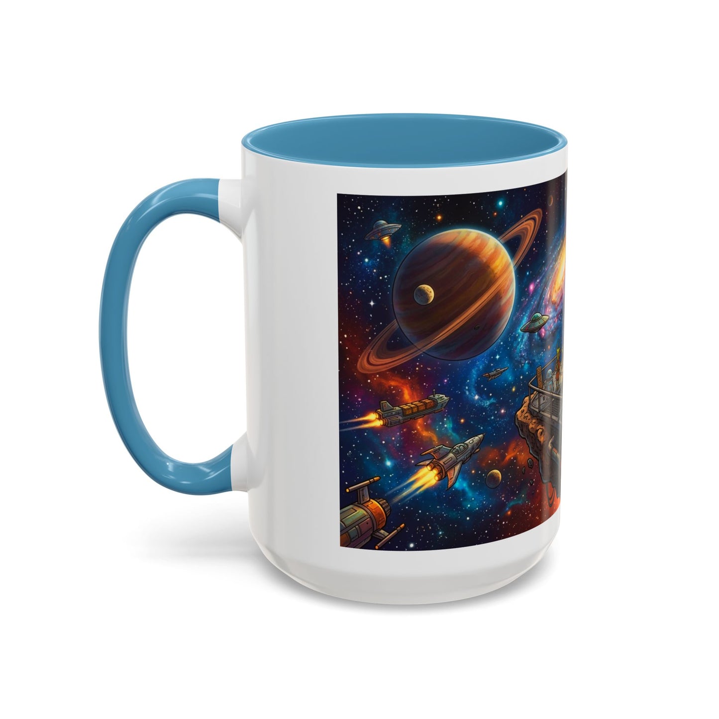 Coffee Is Out of This World Funny Accent Coffee Mug — Unique Gift for Coffee Lovers