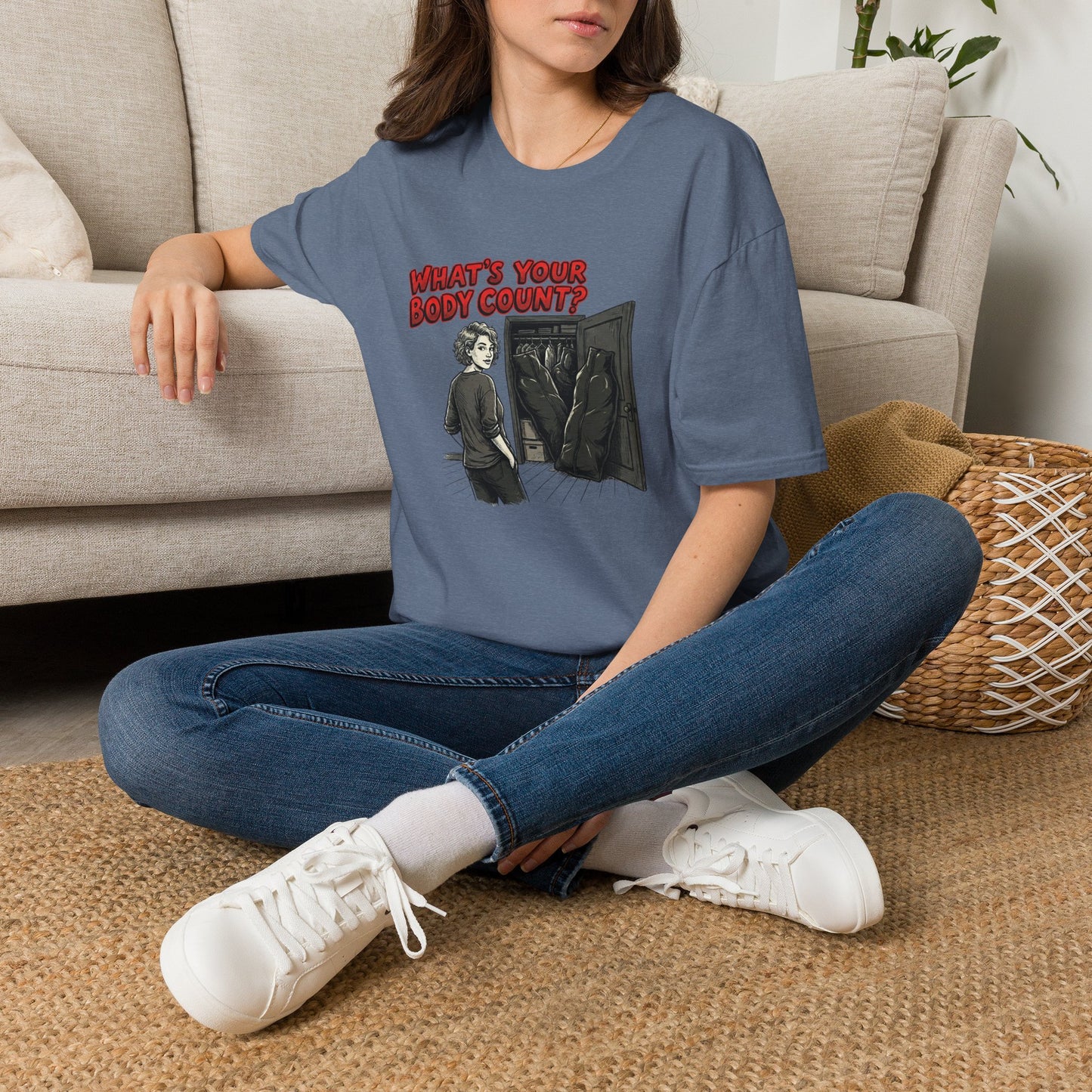Body Count Funny Adult Humor Softstyle Tee — Gag Gift for Him or Her
