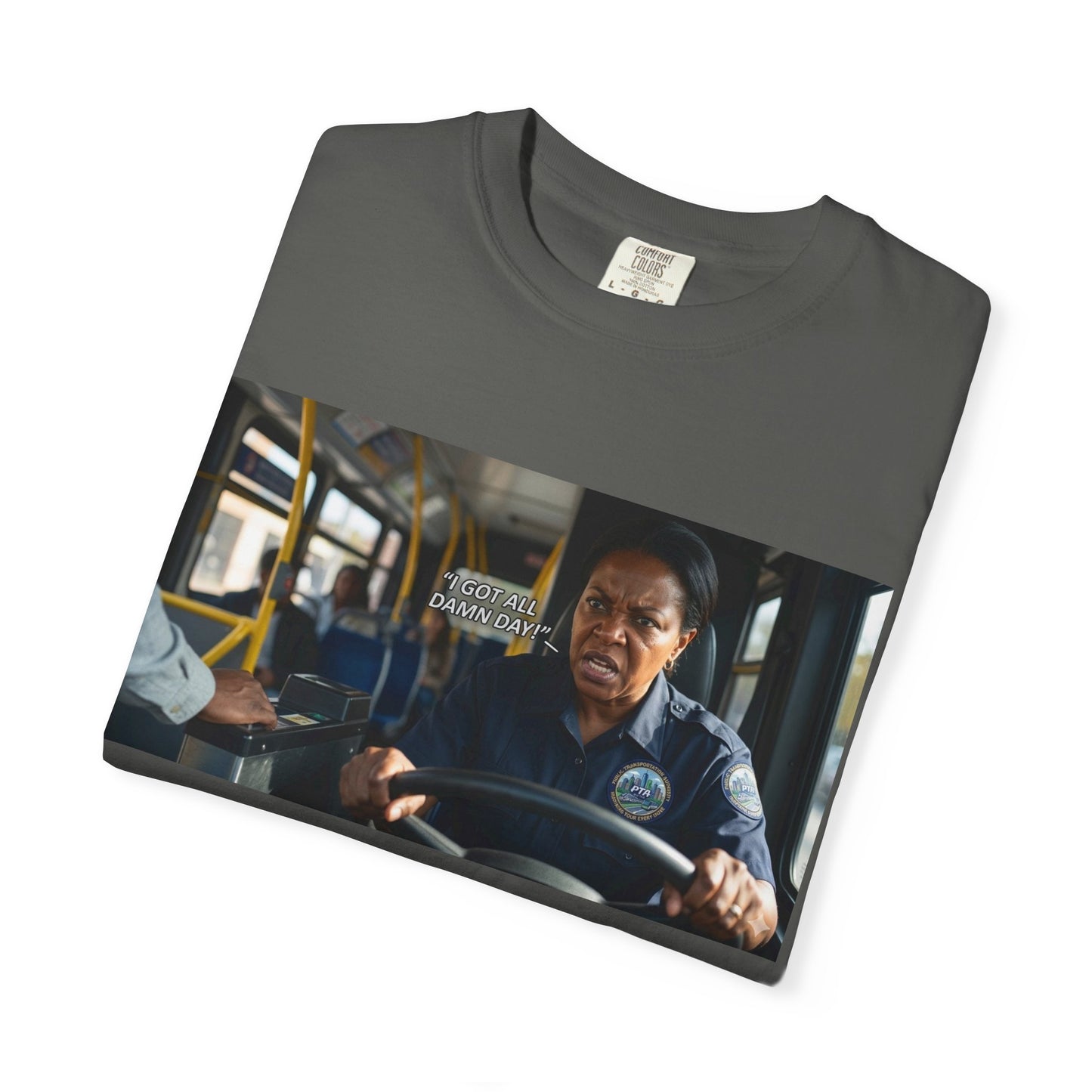 Having a Bad Day Funny Mood Garment-Dyed T-Shirt — Relatable Gift Idea