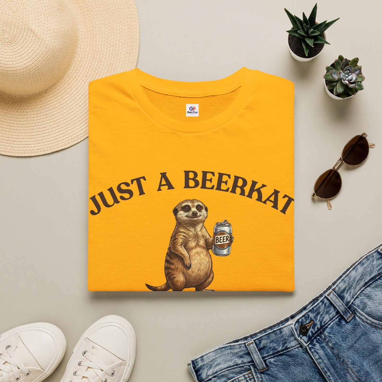 Beerkat Meerkat Unisex Softstyle T-Shirt