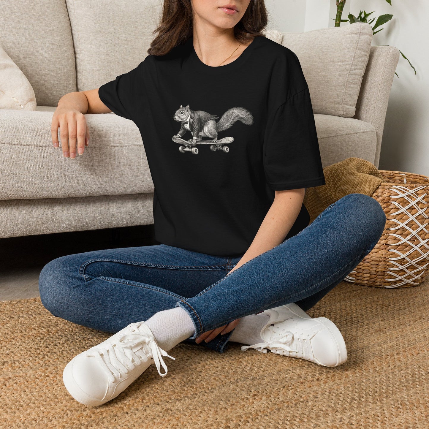 Fancy skater boy Unisex Softstyle T-Shirt