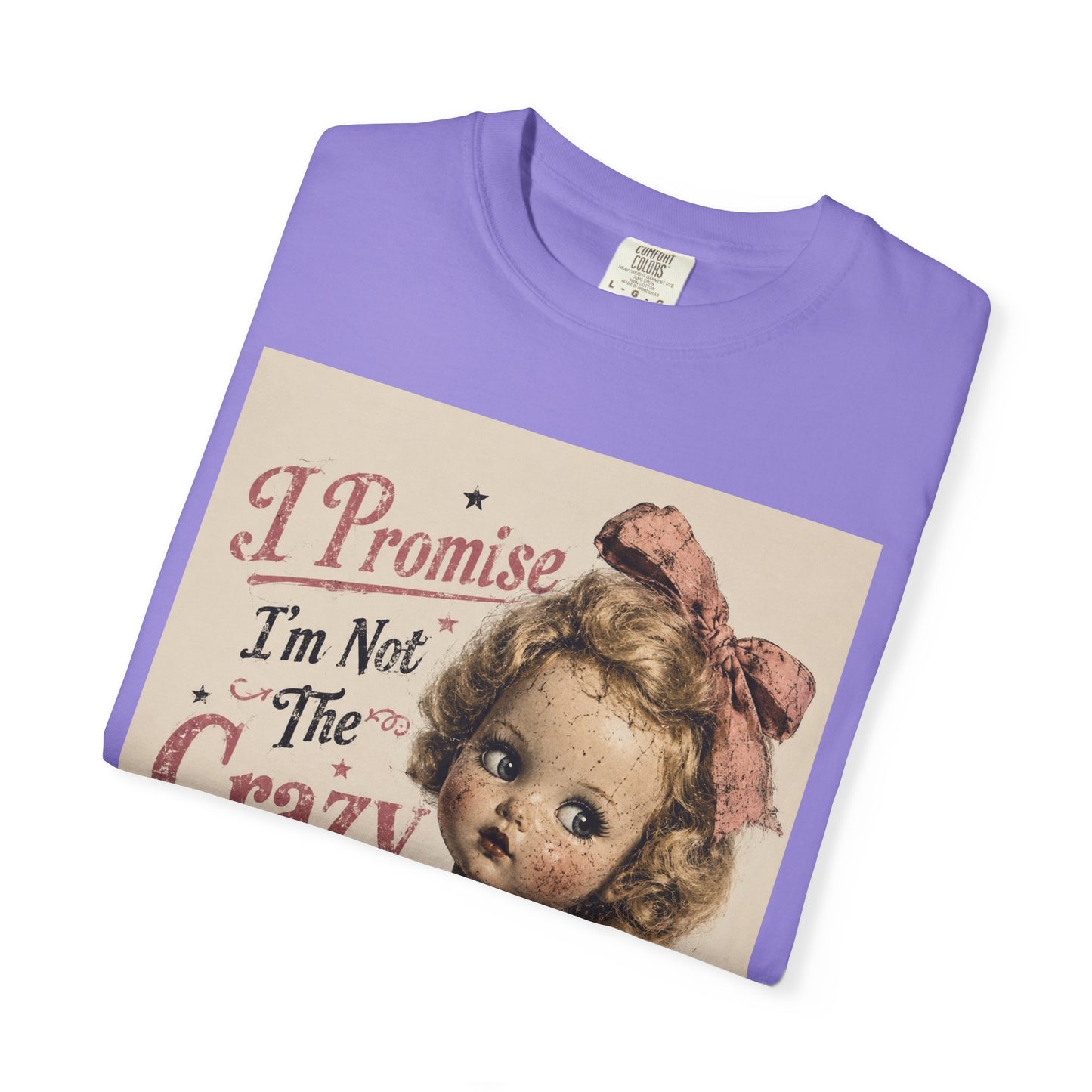 Crazy Girlfriend Unisex Garment-Dyed T-shirt