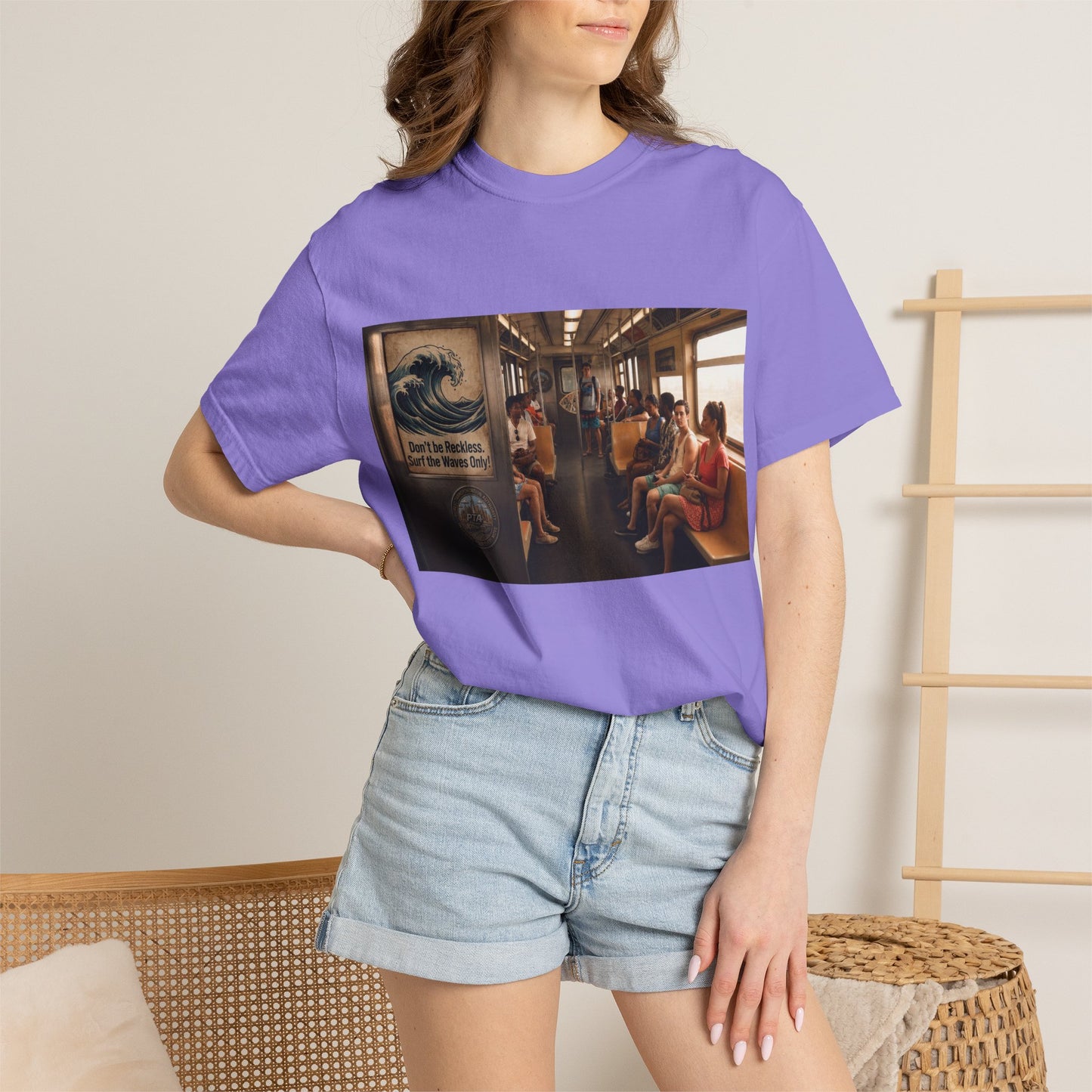 Don't Be Reckless Unisex Garment-Dyed T-shirt