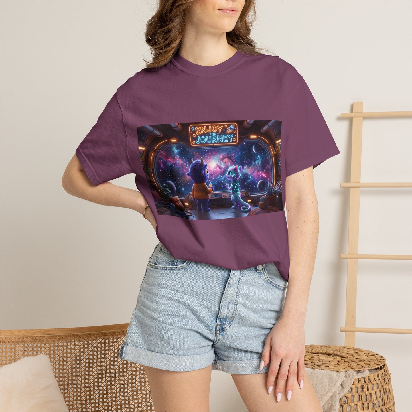 Enjoy the journey Unisex Garment-Dyed T-shirt
