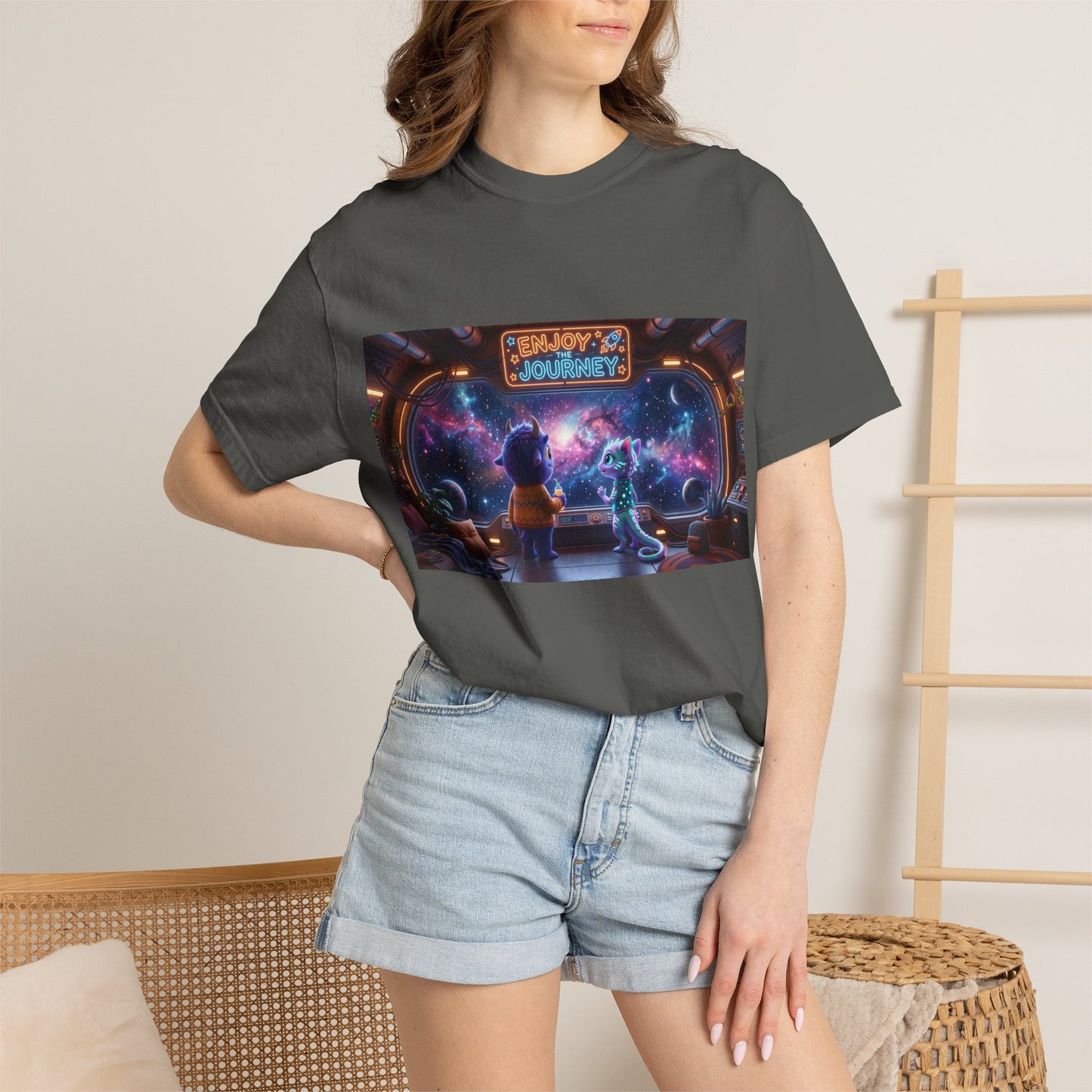 Enjoy the journey Unisex Garment-Dyed T-shirt
