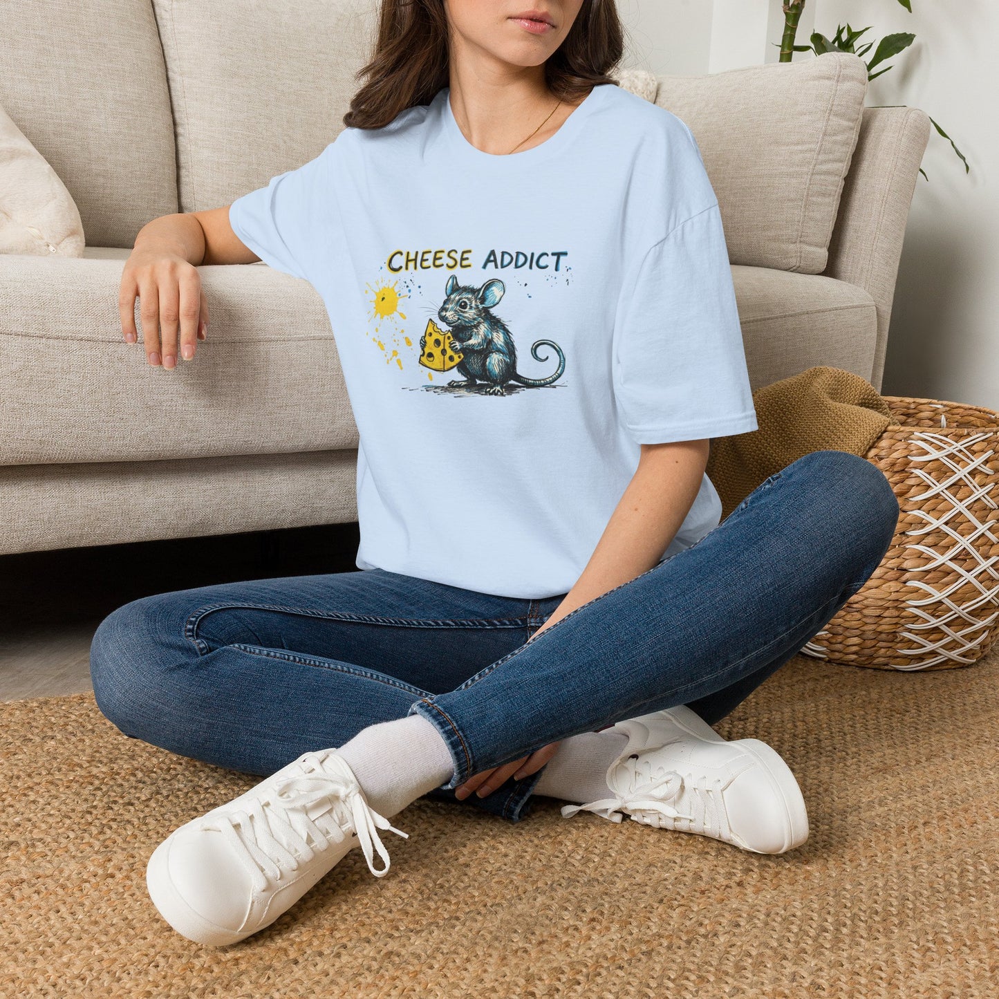 Cheese addict Unisex Softstyle T-Shirt