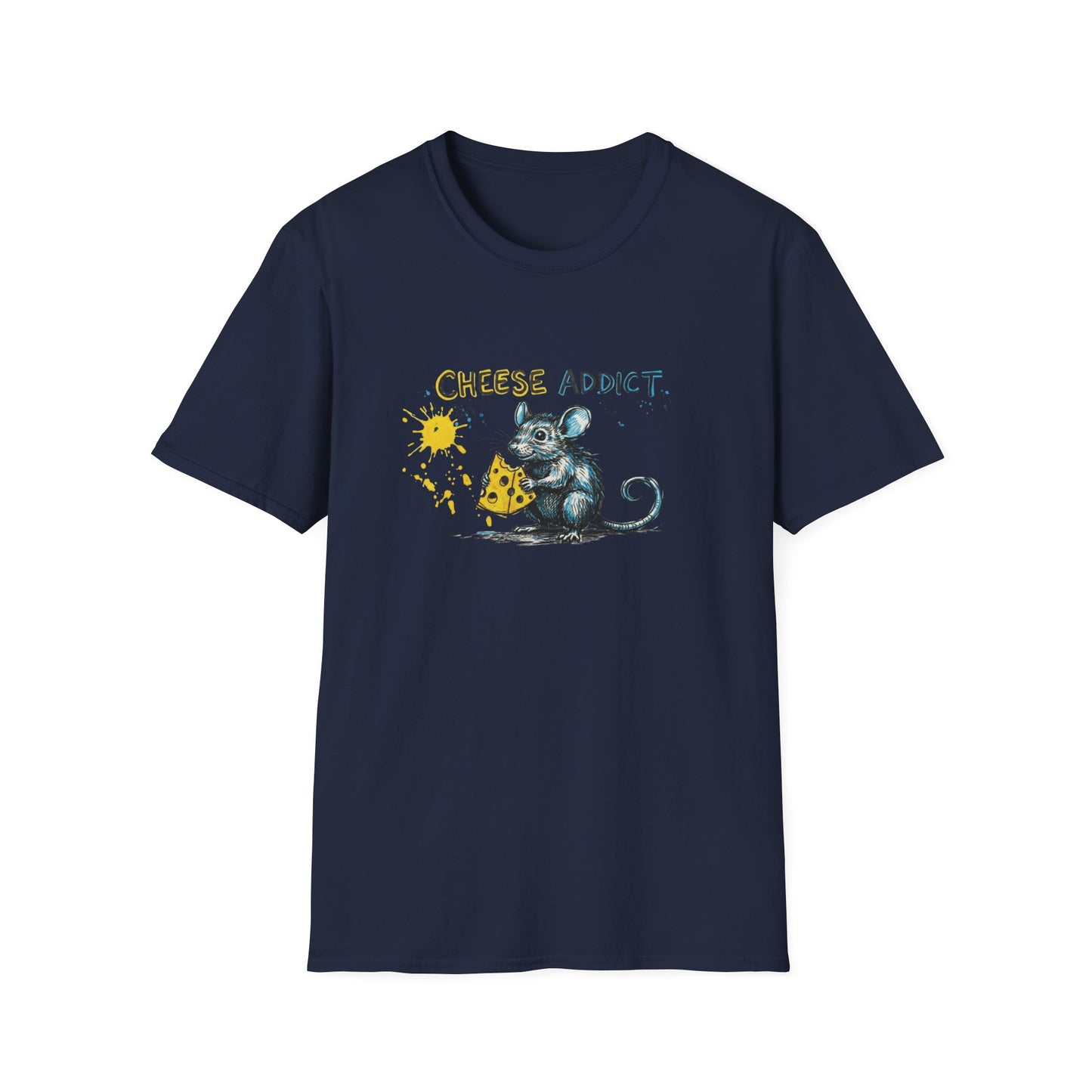 Cheese addict Unisex Softstyle T-Shirt