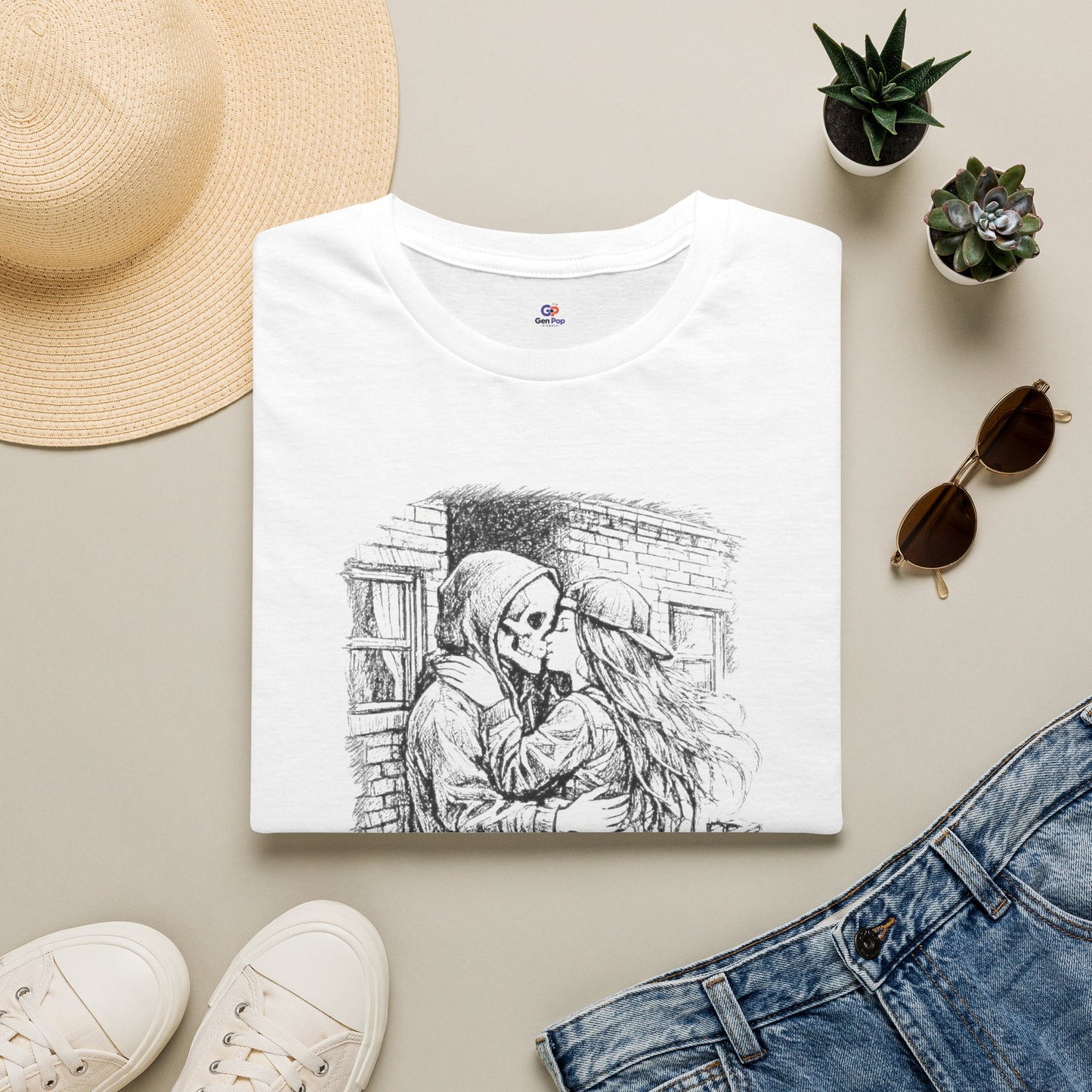 My Beautiful Nightmare Graphic Softstyle Tee — Unique Gift for Him or Her
