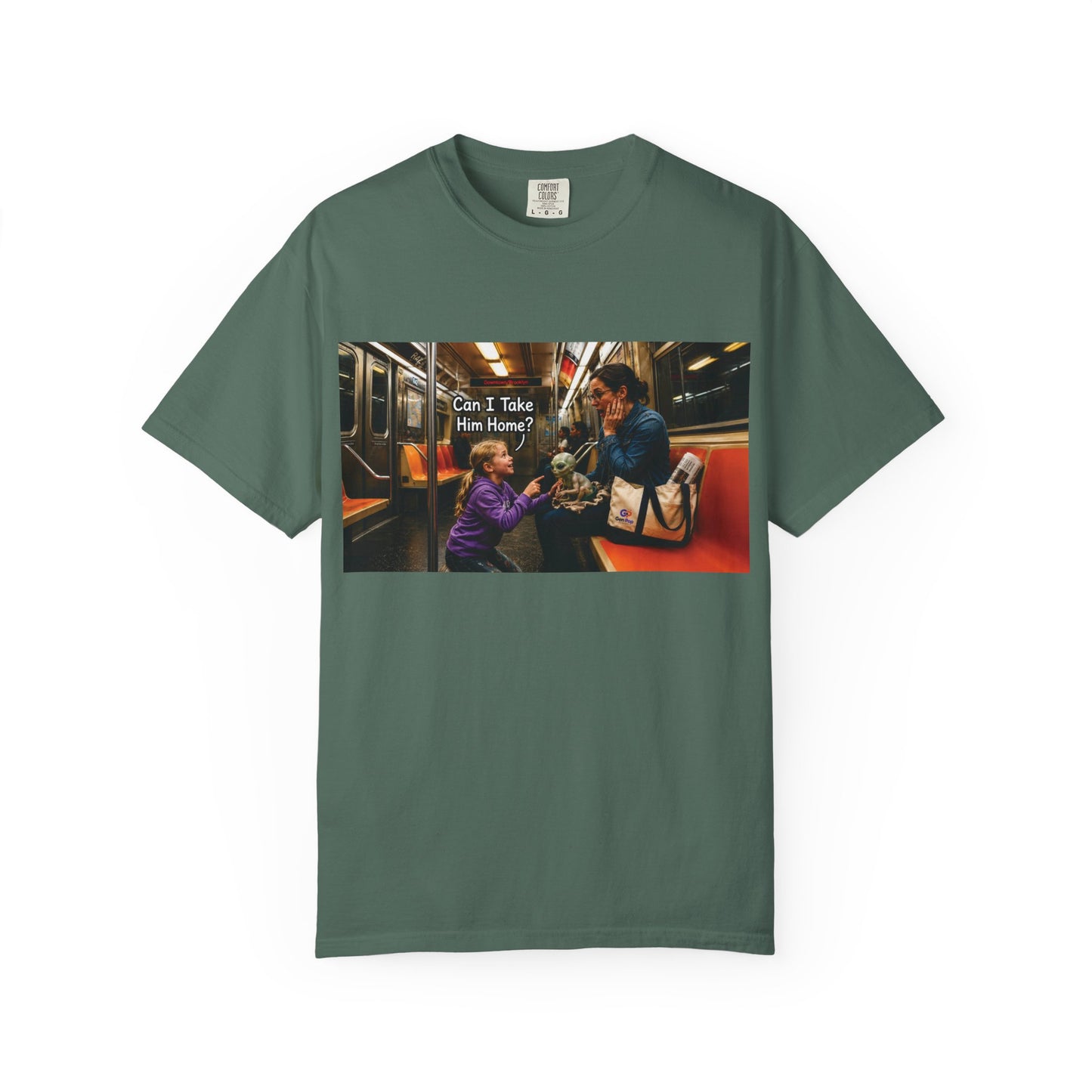 Can I Take Him Home? Unisex Garment-Dyed T-shirt