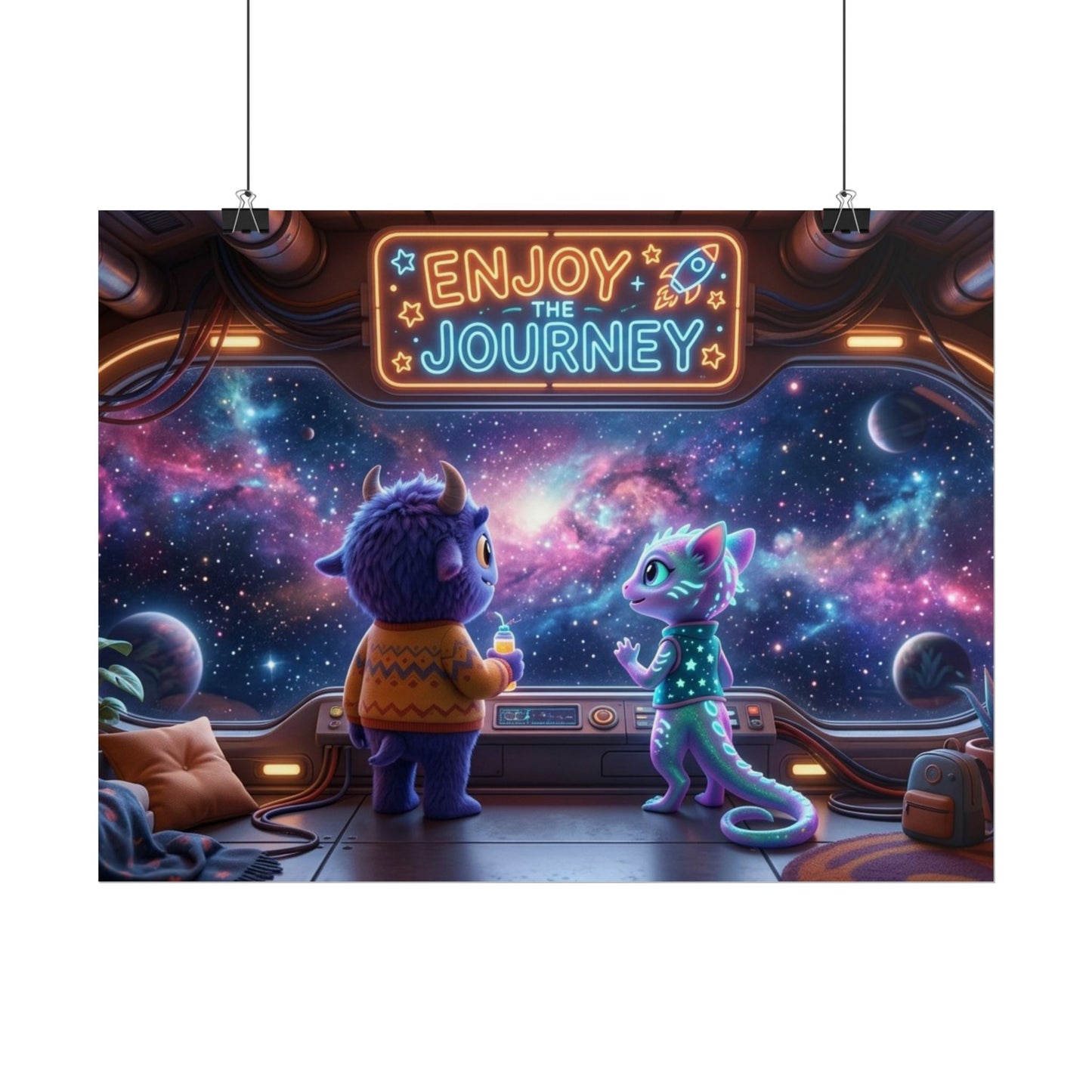 Enjoy the Journey Rolled Posters