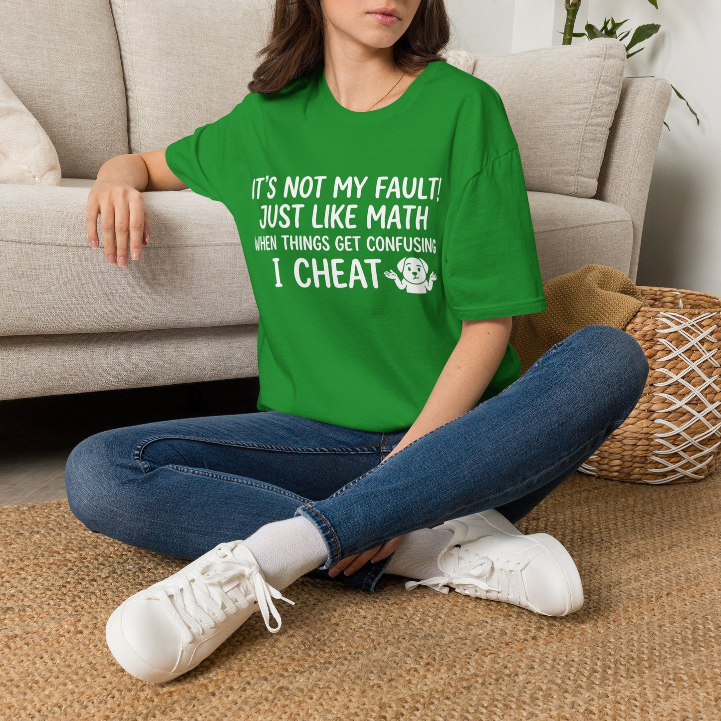 Its Not My Fault Unisex Softstyle T-Shirt