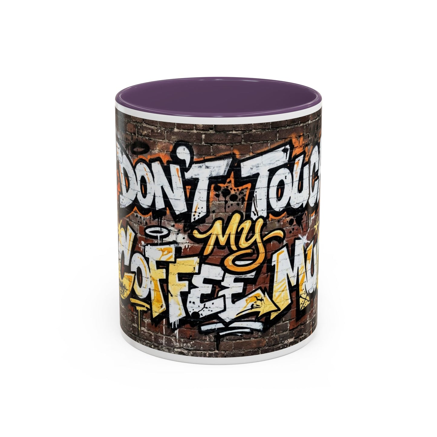 Don't touch My Coffee Mug Accent Coffee Mug (11, 15oz)