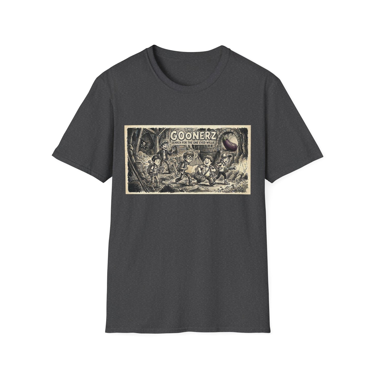 Egg plant adventures Unisex Softstyle T-Shirt