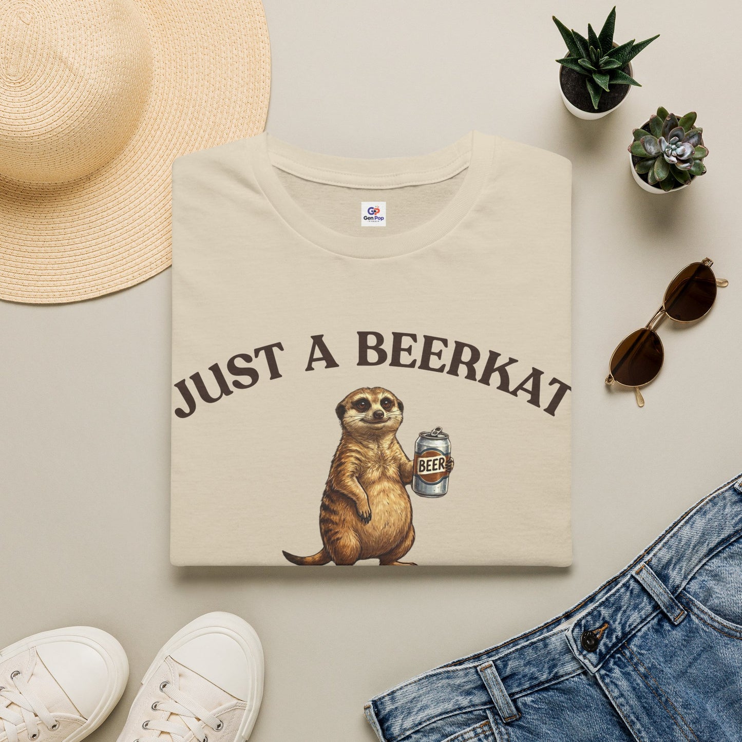 Beerkat Meerkat Unisex Softstyle T-Shirt