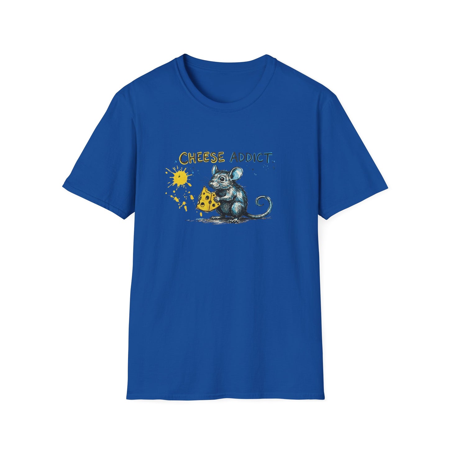Cheese addict Unisex Softstyle T-Shirt
