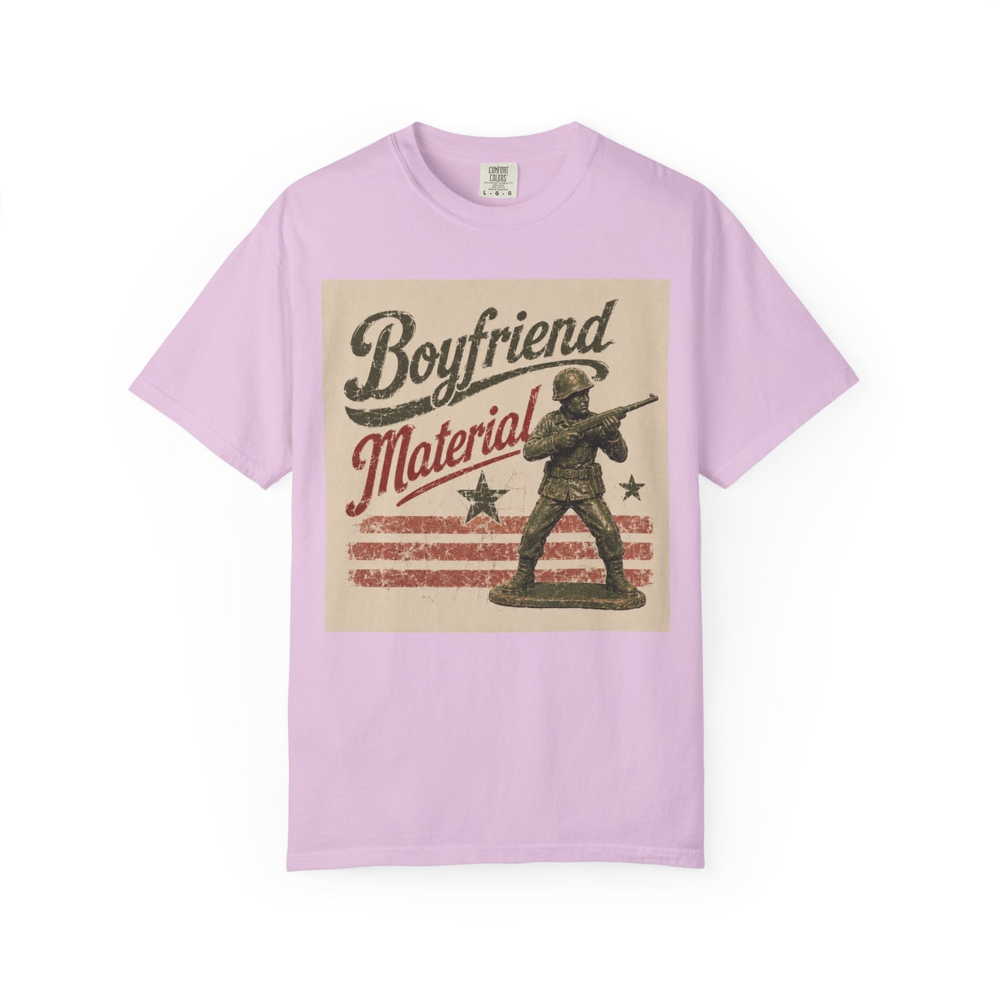 Boyfriend Material Unisex Garment-Dyed T-shirt