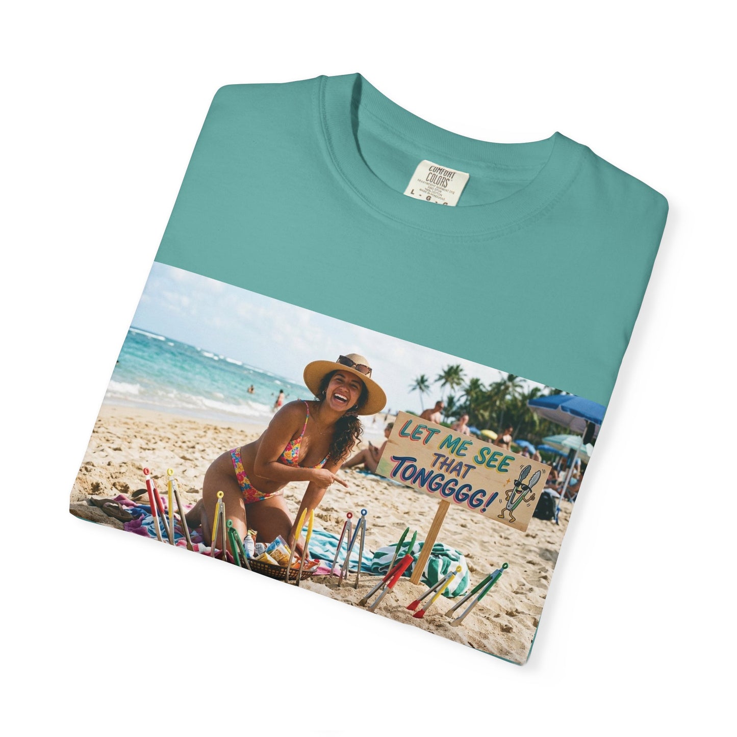 Let me see that tong Unisex Garment-Dyed T-shirt